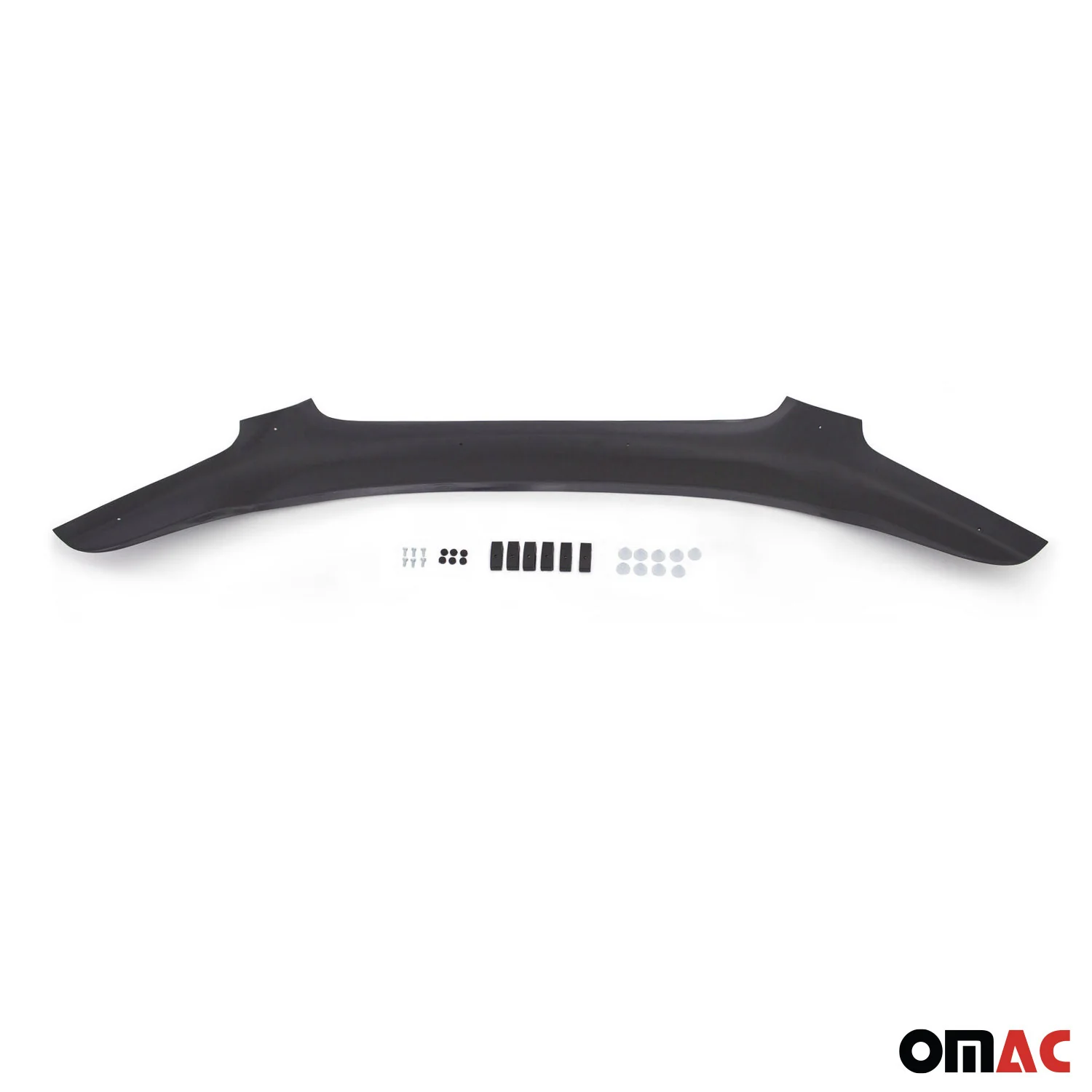 2015-2020 Ford Transit Bug Shield Hood Deflector & Window Visor Vent Kit 3Pcs Smoke - Image 7