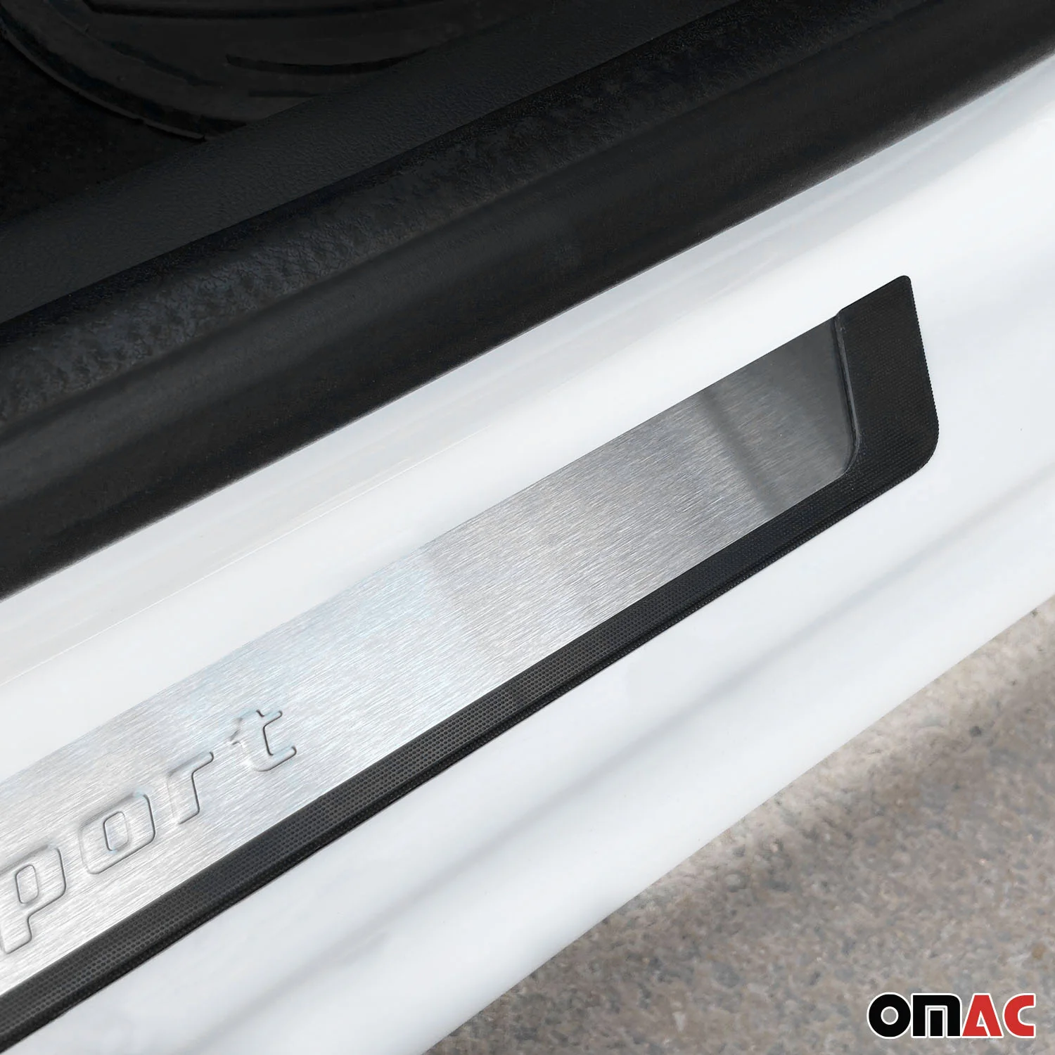 Hyundai Venue Door Sill Scuff Plate Scratch Protector Sport Brushed Stainless Steel 4Pcs - Image 7