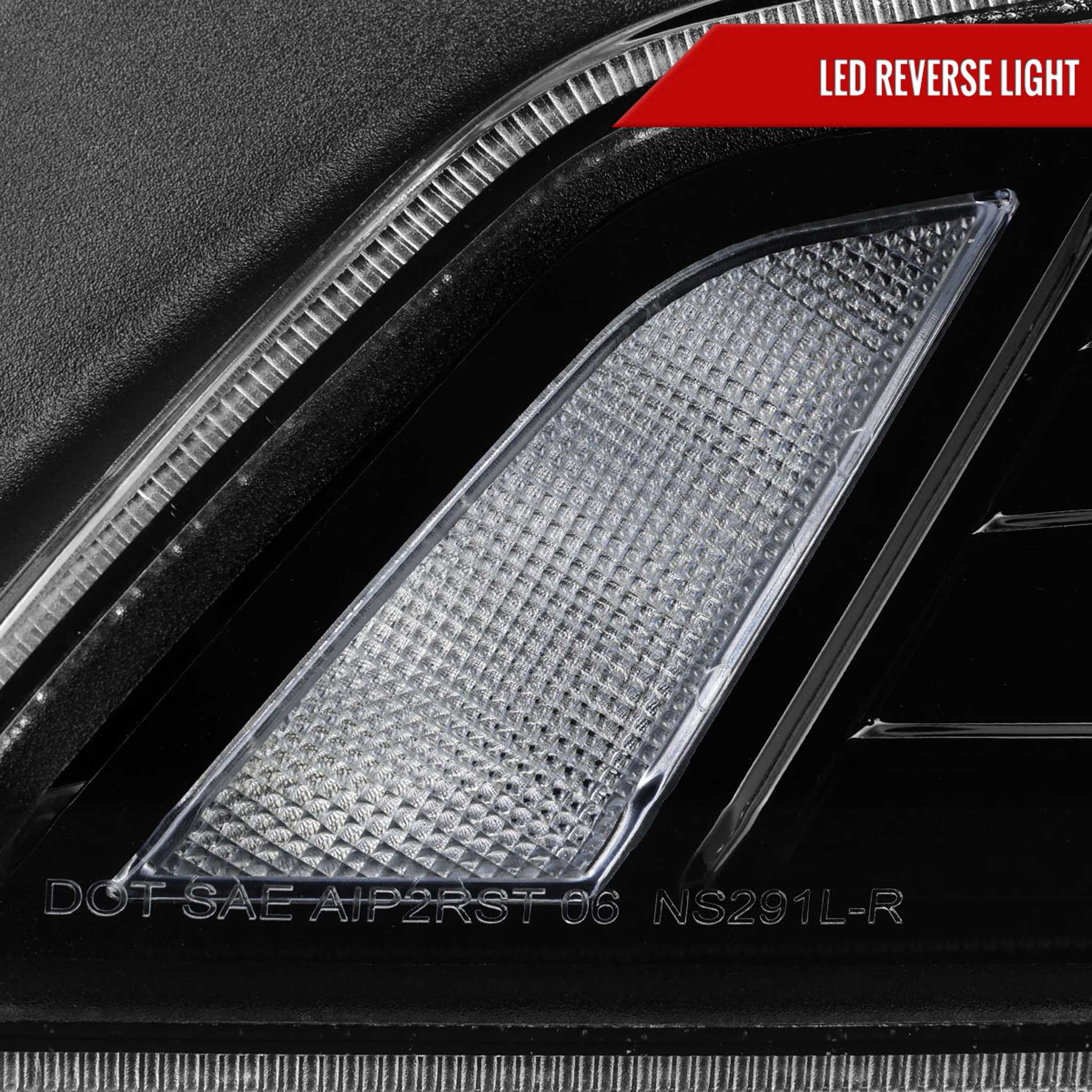 For Infiniti G37 2008-13 / Q60 Coupe 2014-15 LED Tail Lights Sequential Turn Signal Black Housing Clear Lens Switchback - Image 6