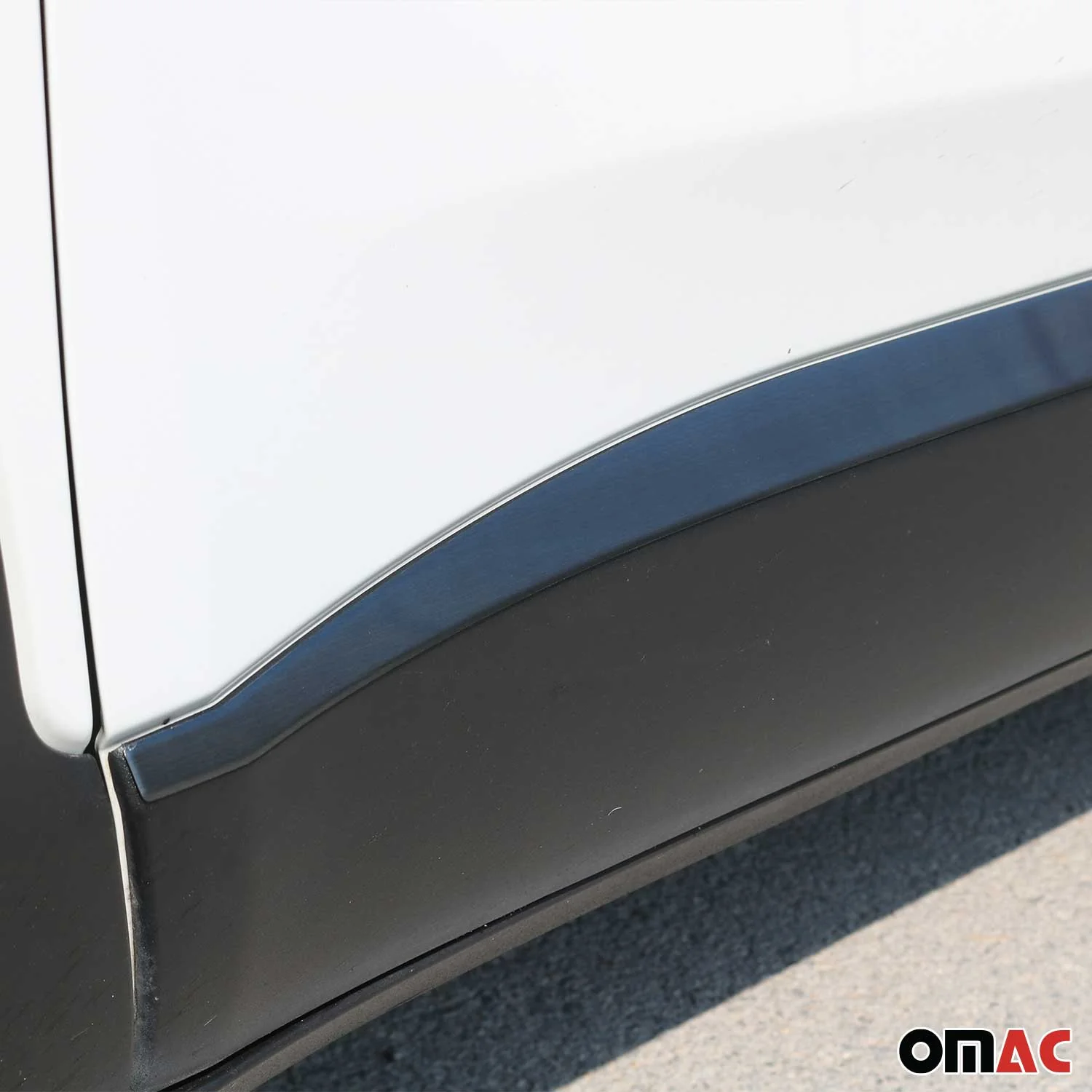 2019-2024 Jeep Renegade Side Door Molding Trim Brushed Steel Dark 4x - Image 6