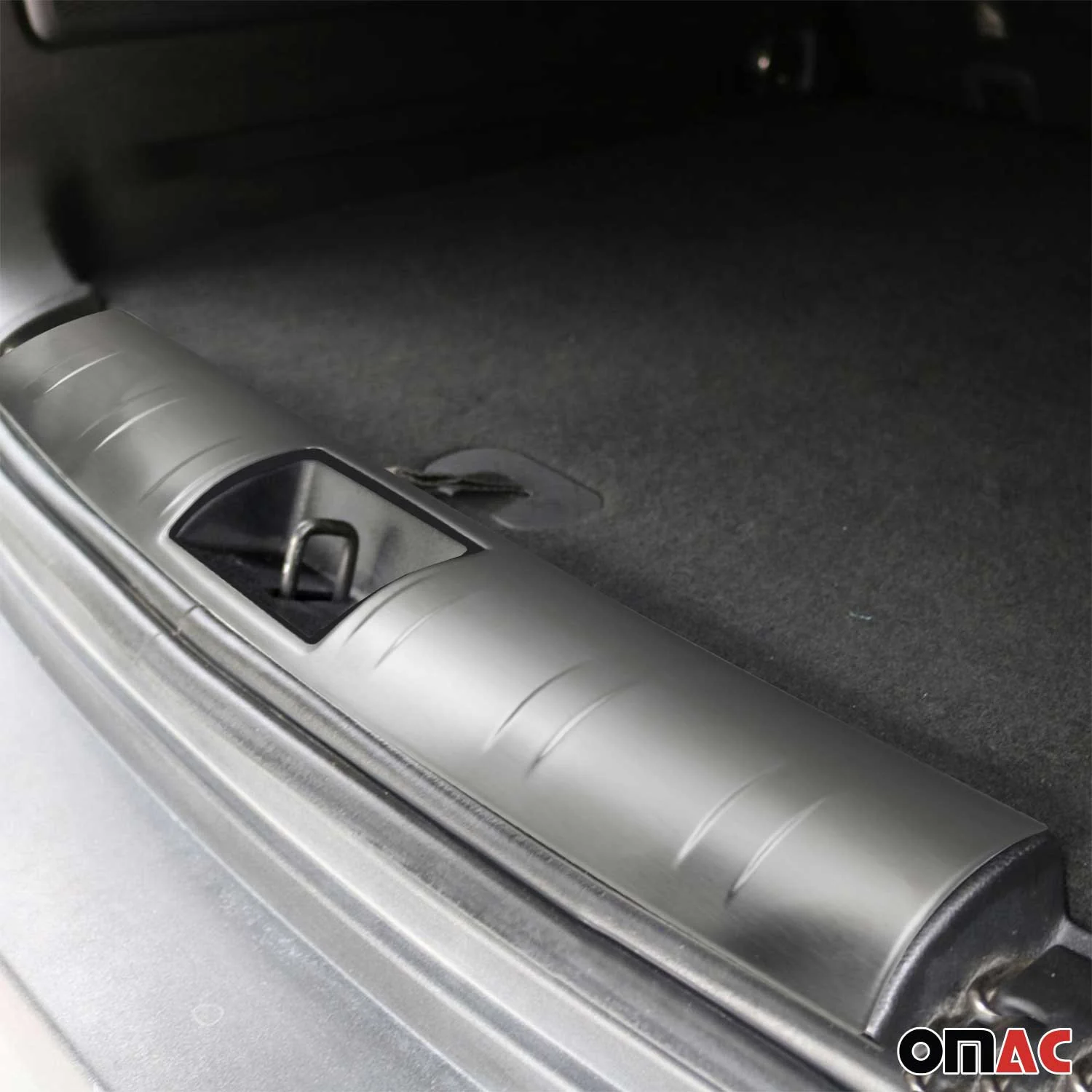 2019-2024 Jeep Renegade Trunk Sill Cover Bumper Guard Protector Steel Brushed - Image 3