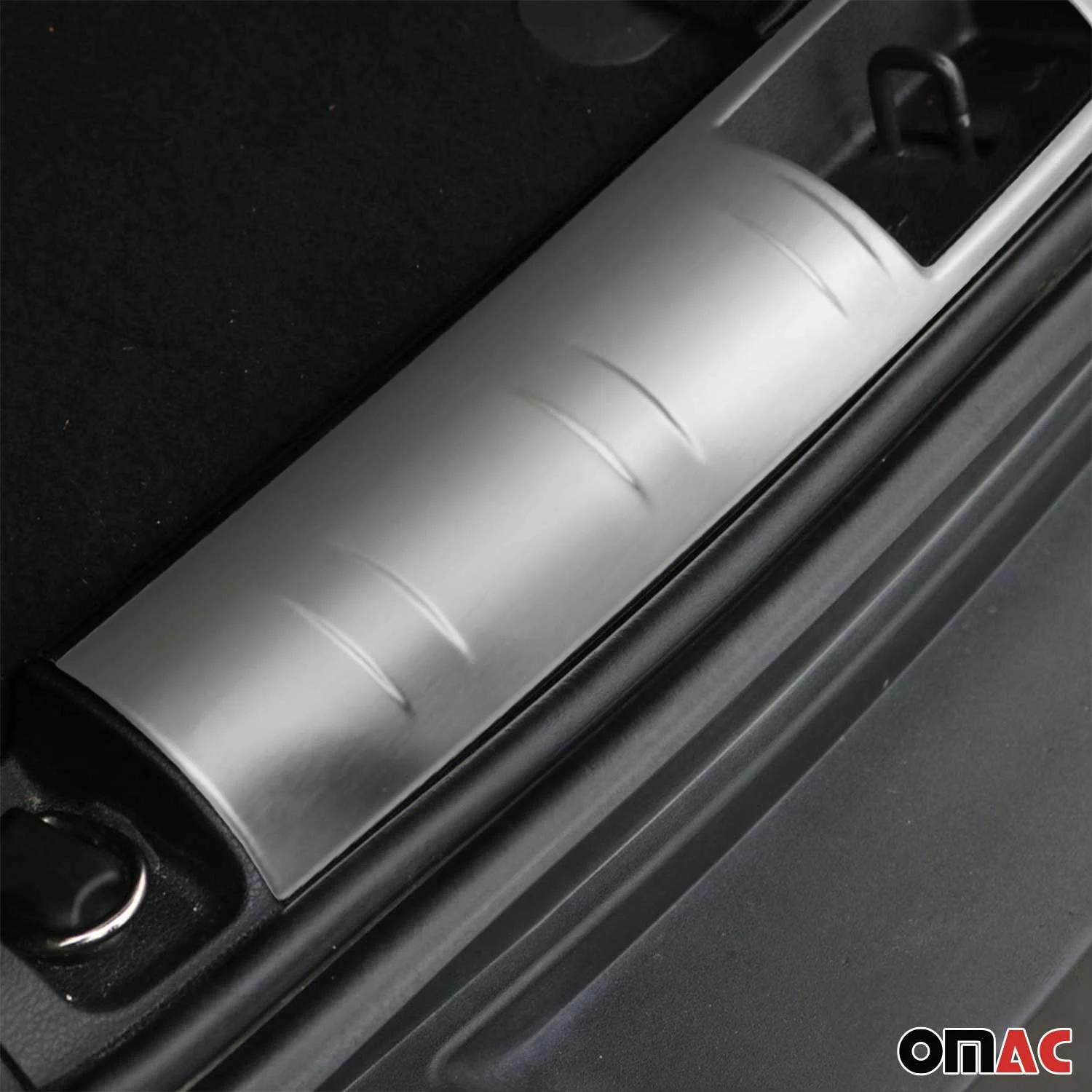 2019-2024 Jeep Renegade Trunk Sill Cover Bumper Guard Protector Steel Brushed - Image 6