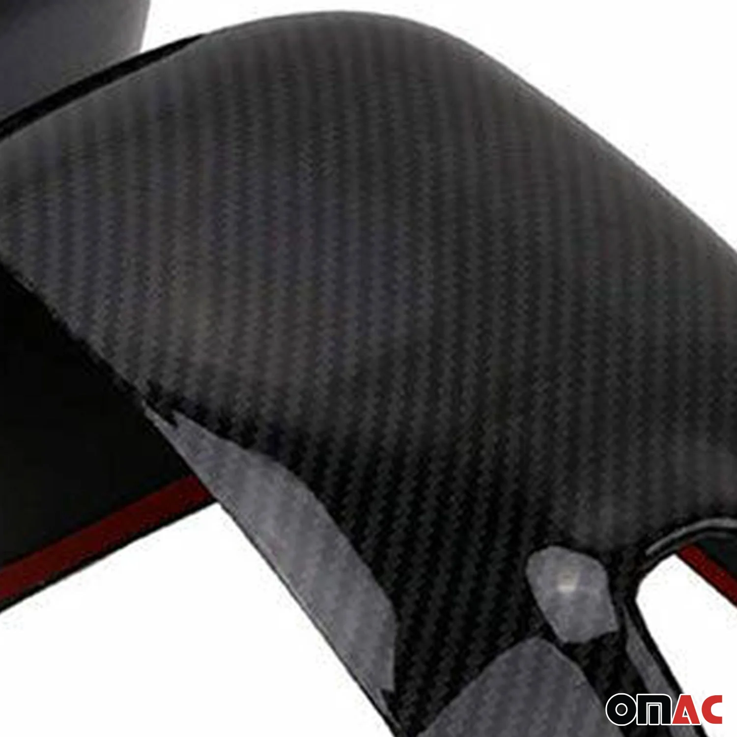 2019-2024 Jeep Renegade Side Mirror Cover Caps Carbon Fiber Black 2 Pcs - Image 7