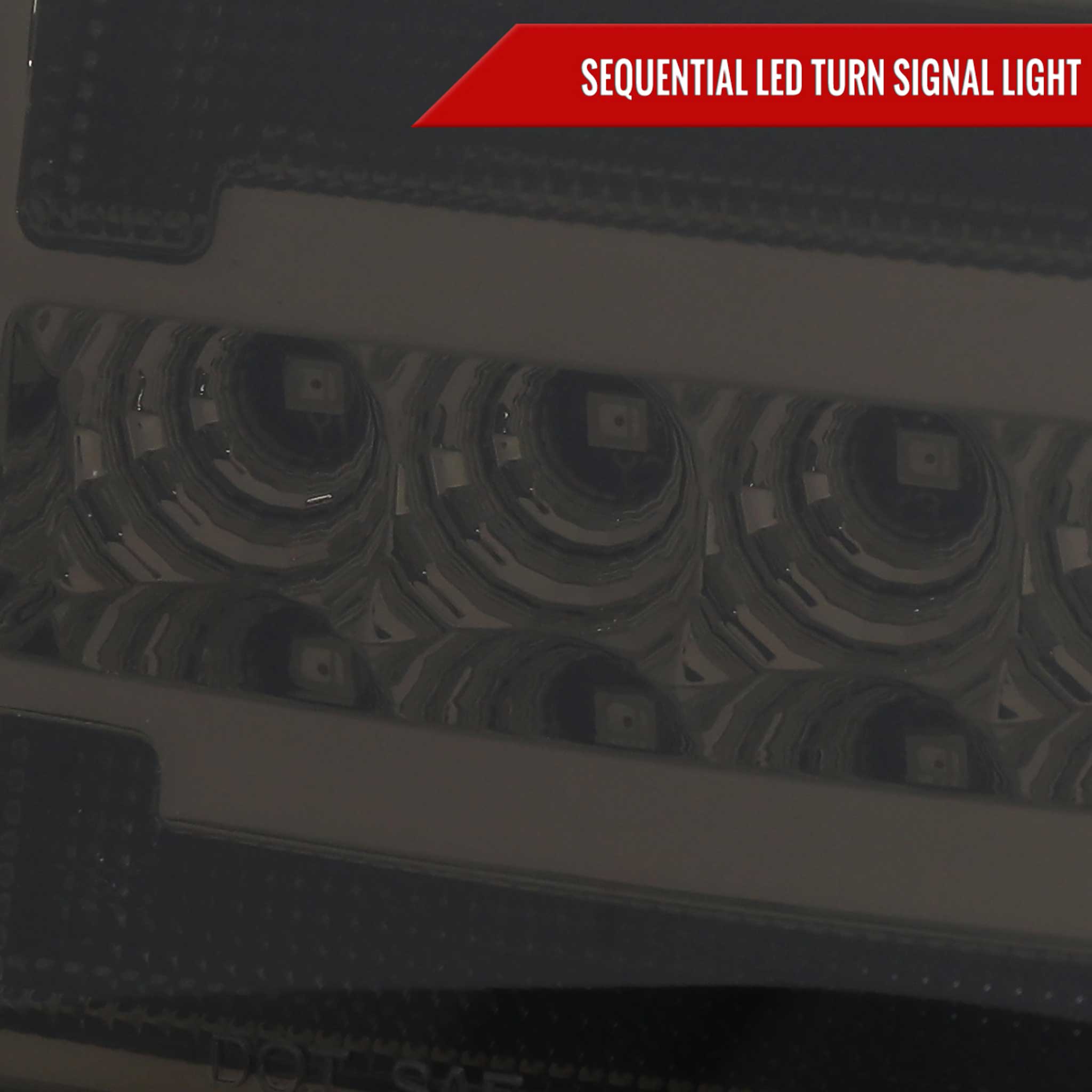 For Jeep Wrangler 1997-2006 Front Bumper LED Turn Signal Lights Chrome Housing Smoked Lens - Image 4