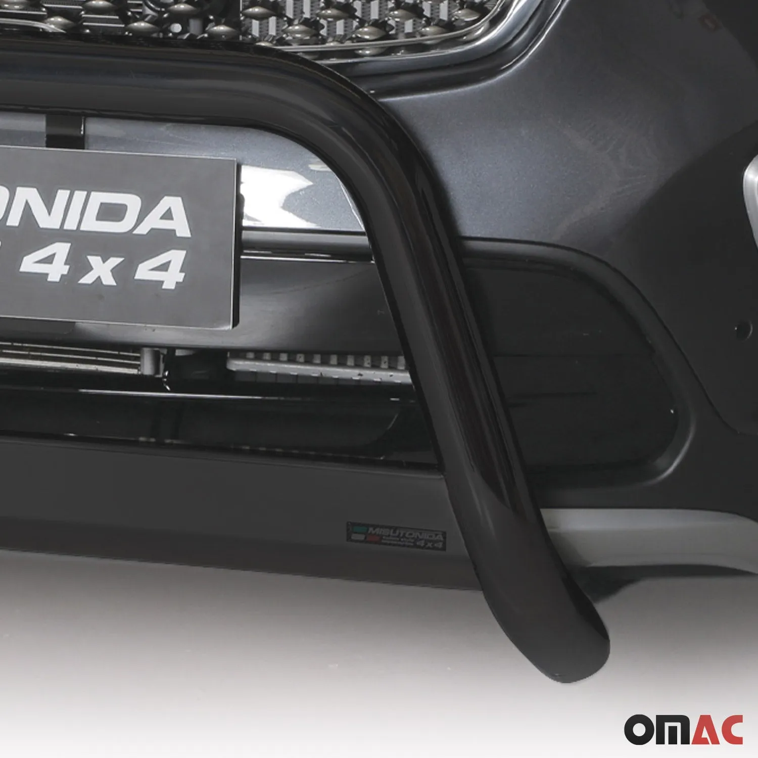 2016-2018 Kia Sorento Bull Bar Push Front Bumper Grille Black 1 Pc - Image 3