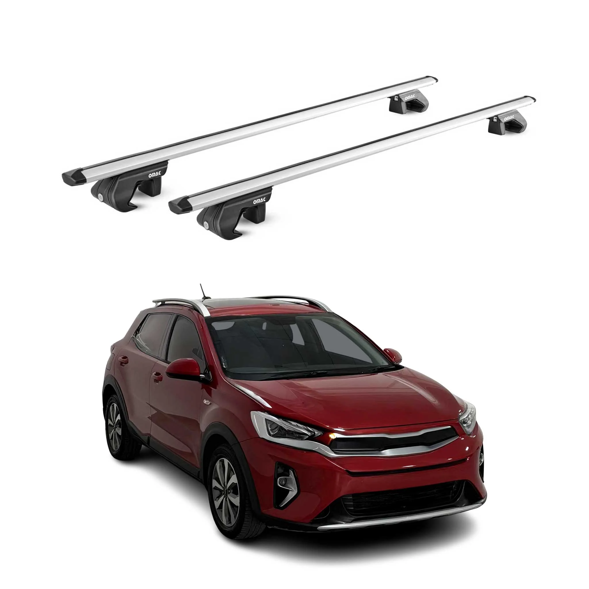2020-2025 Kia Telluride 1.gen Roof Rack Cross Bars Luggage Carrier 2 Pcs