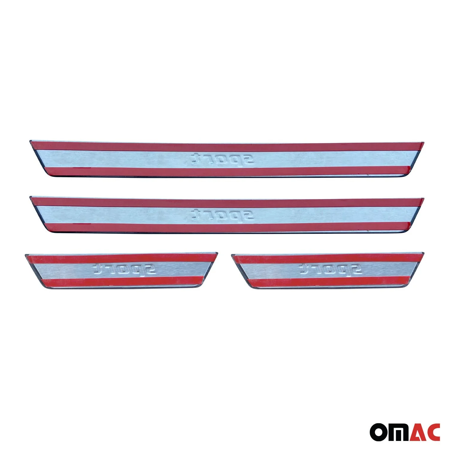 Lexus ES GS GX IS Door Sill Scuff Plate Scratch Protector Sport Brushed Stainless Steel 4Pcs - Image 5