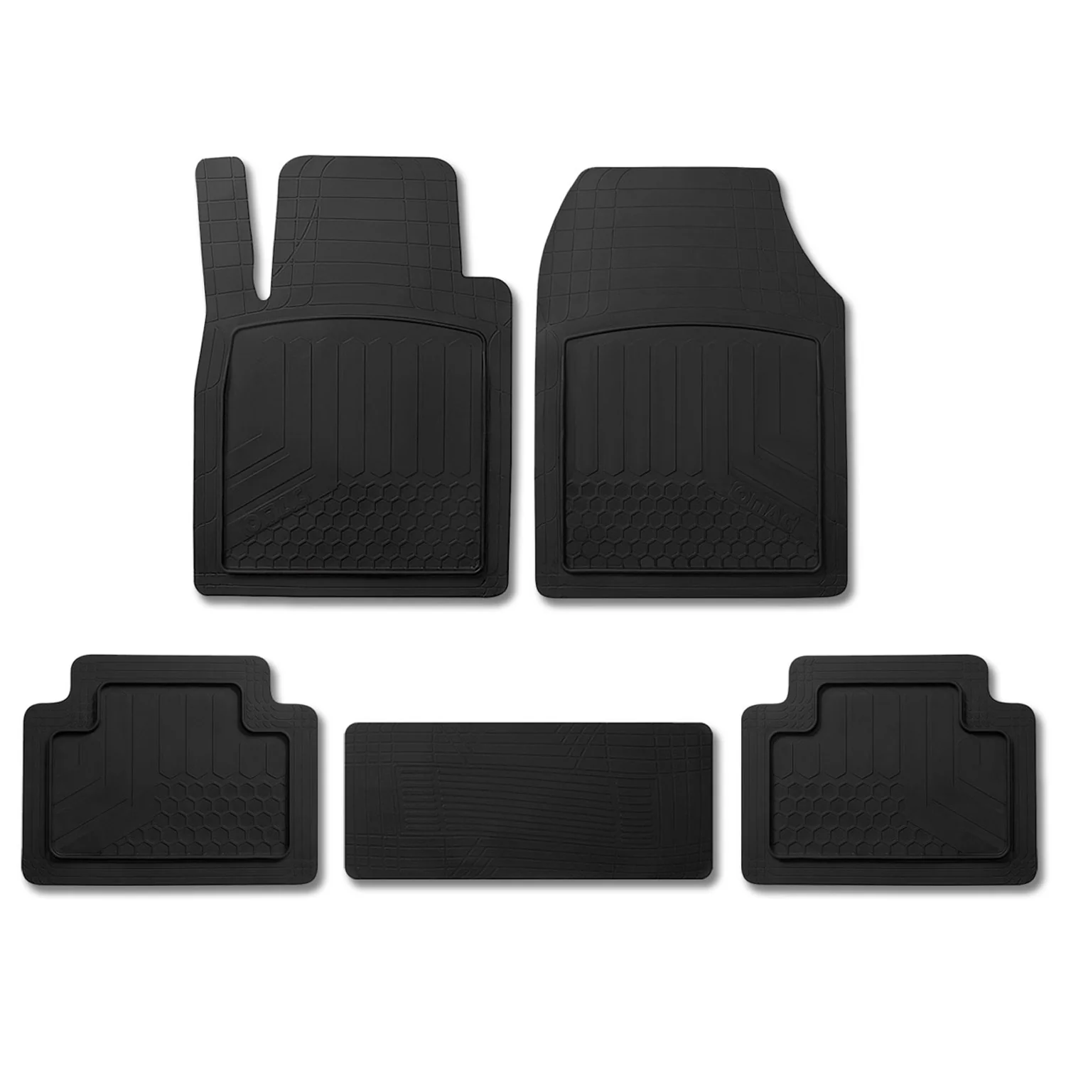 2004-2026 Lexus RX Universal Floor Mats Liner All Weather 3D Black Waterproof 5 Pcs