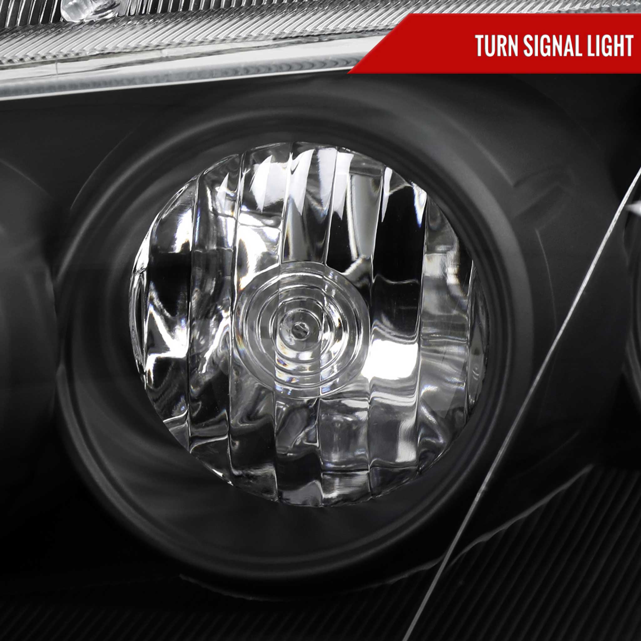 For Mazda 6 2003-2005 Factory Style Projector Headlights Matte Black Housing Clear Lens - Image 5