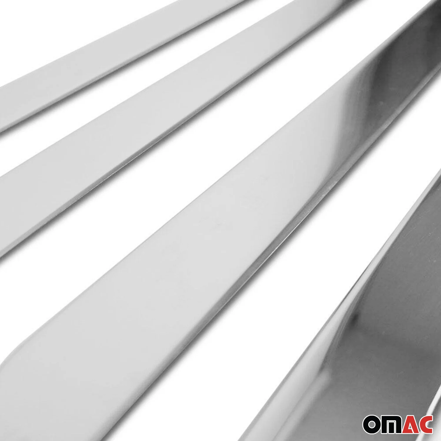 2008-2011 Mazda Tribute Side Door Molding Trim Skirt Garnish Stainless Steel Gloss 4Pcs - Image 10