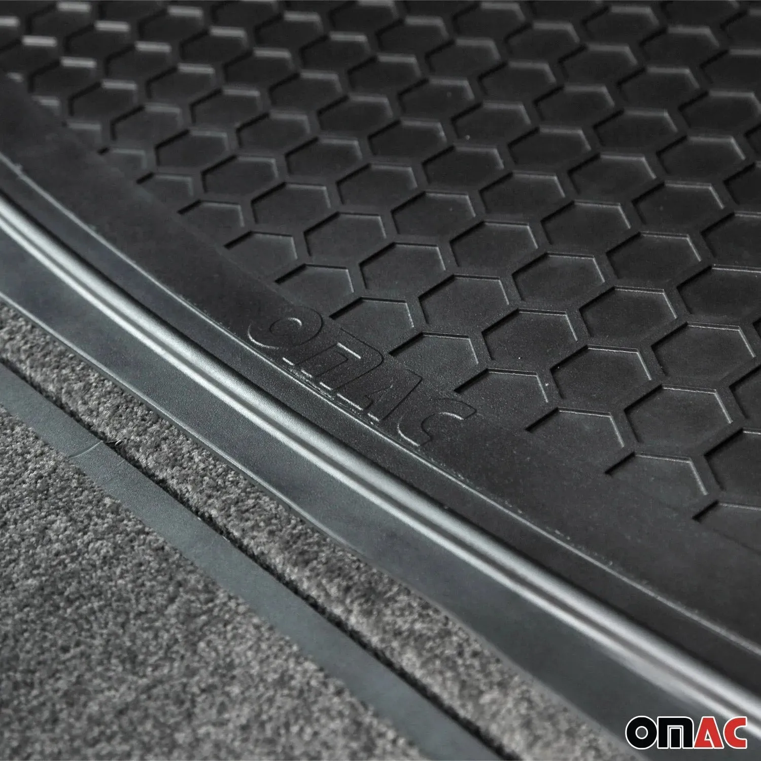 Mazda Universal Cargo Mat Liner Waterproof Rubber Black 1Pc - Image 8