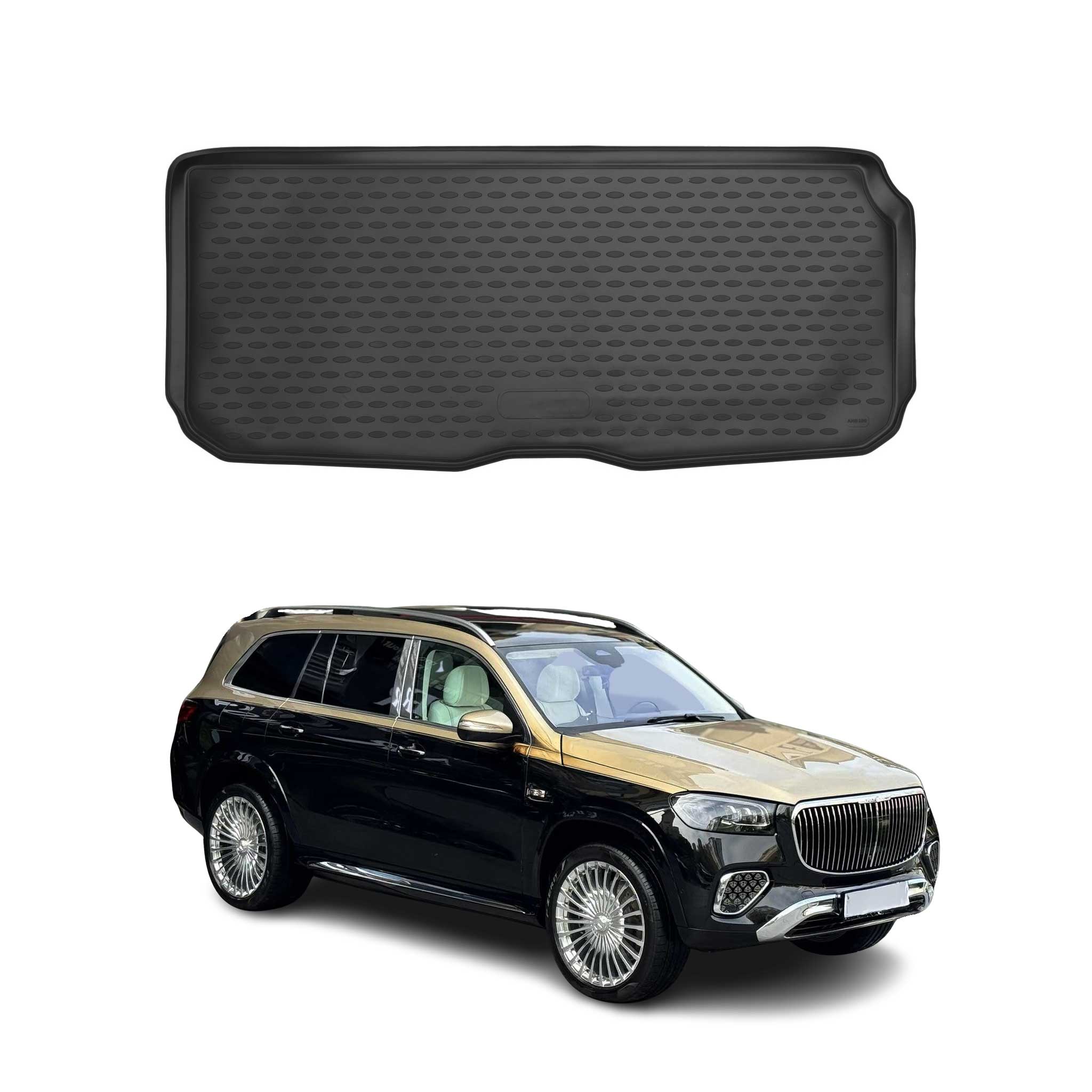 2020-2026 Mercedes GLS Class X167 Cargo Liner Trunk Mat All Weather 7 Seats Black