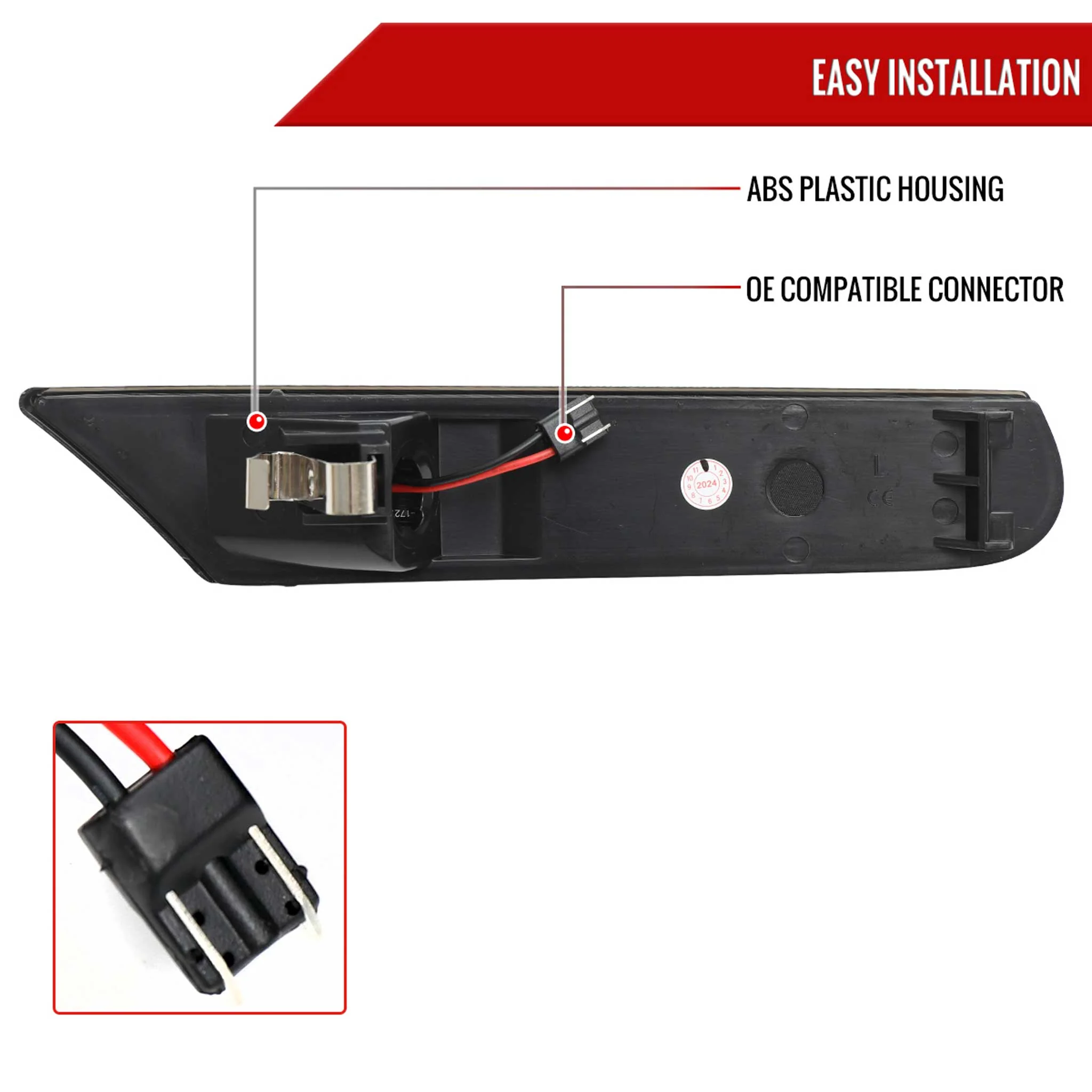 For Porsche 911 986/996 1997-2006 LED Turn Signal Light Smoke With Sequential - Image 6