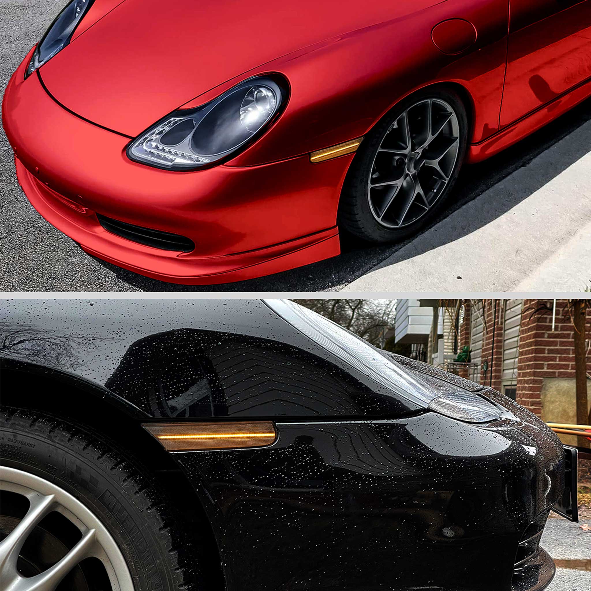 For Porsche 911 986/996 1997-2006 LED Turn Signal Light Smoke With Sequential - Image 9