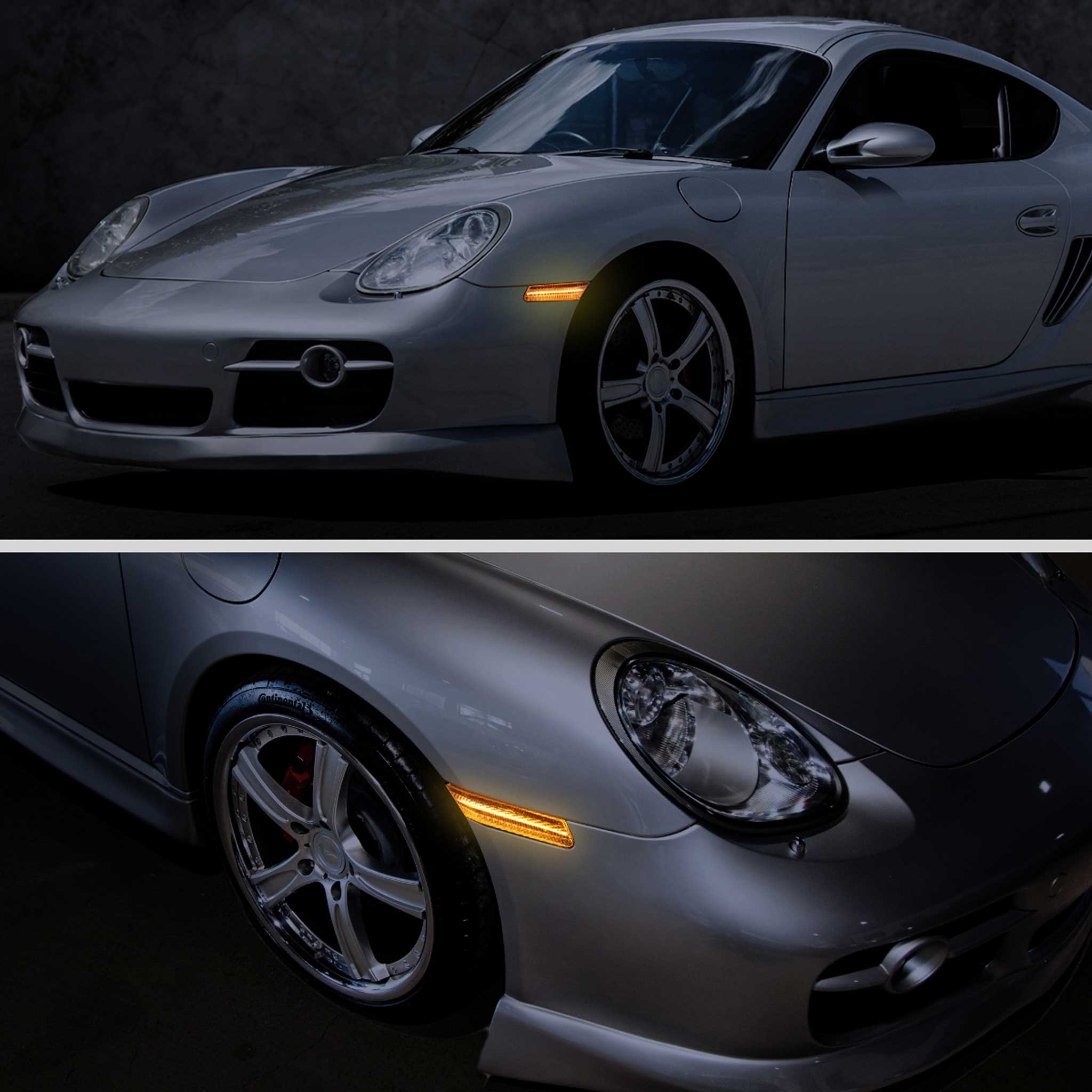 For Porsche 911 997/ 987 987C 2006-2011 LED Turn Signal Smoke With Seqential - Image 9