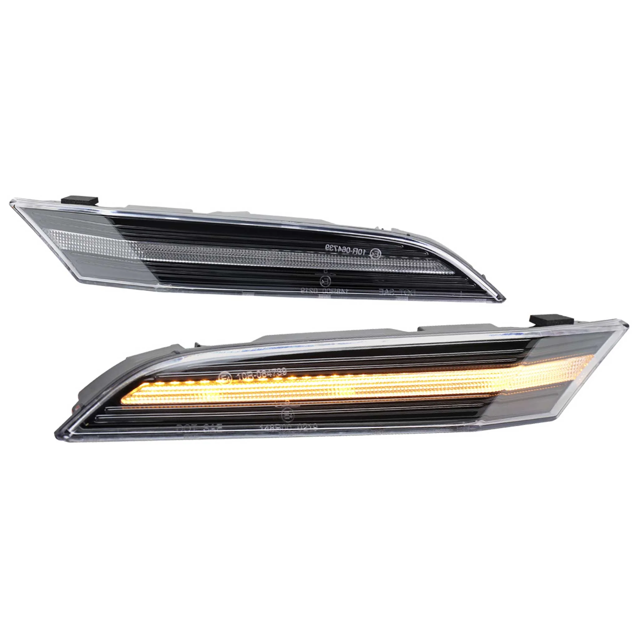 For Porsche 911 997/992 2019-2025 LED Turn Signal Light Clear With Sequental