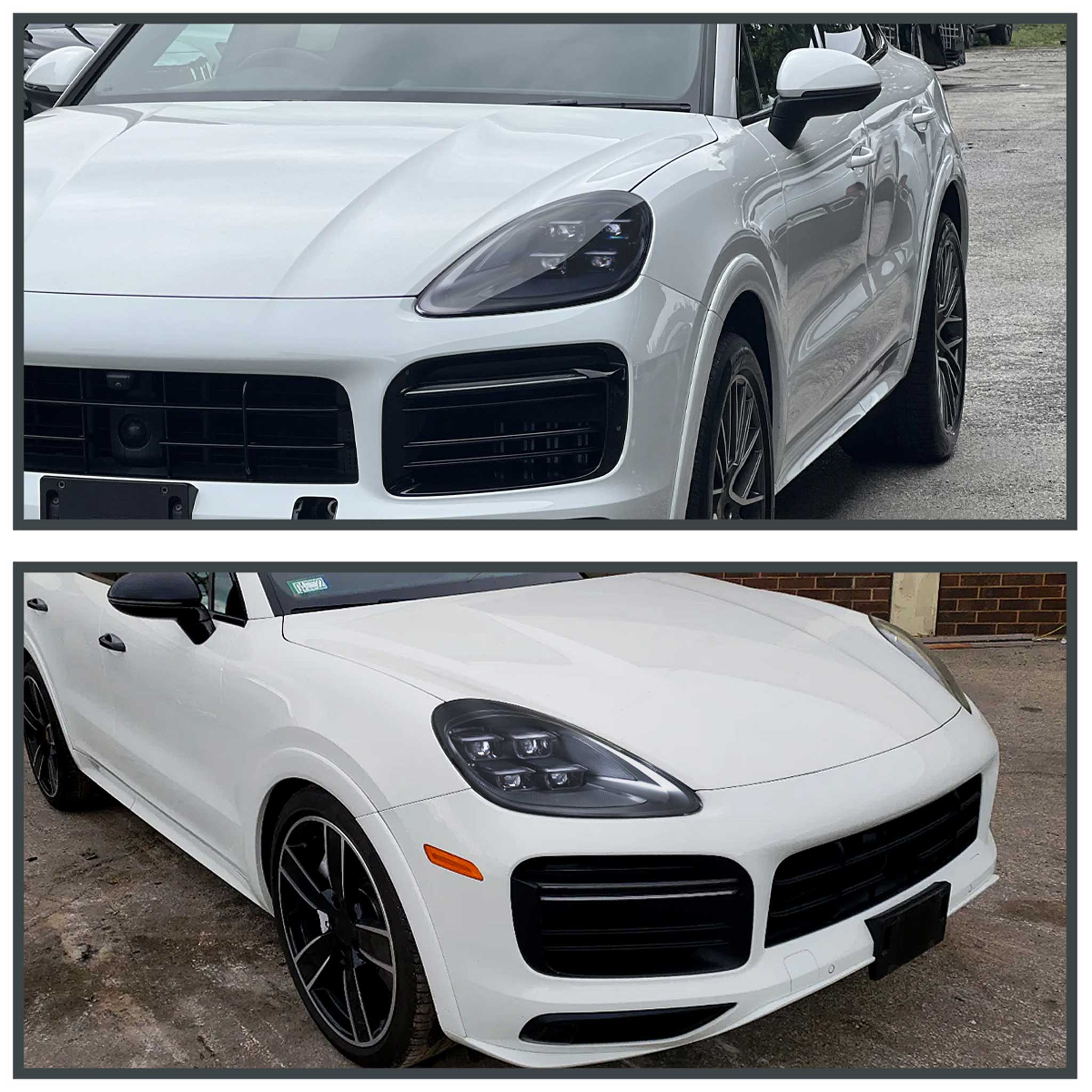 For Porsche Cayenne 2018-2023 Matrix LED Projector Headlights DRL Dynamic Black Clear Lens Glossy Accents - Image 12