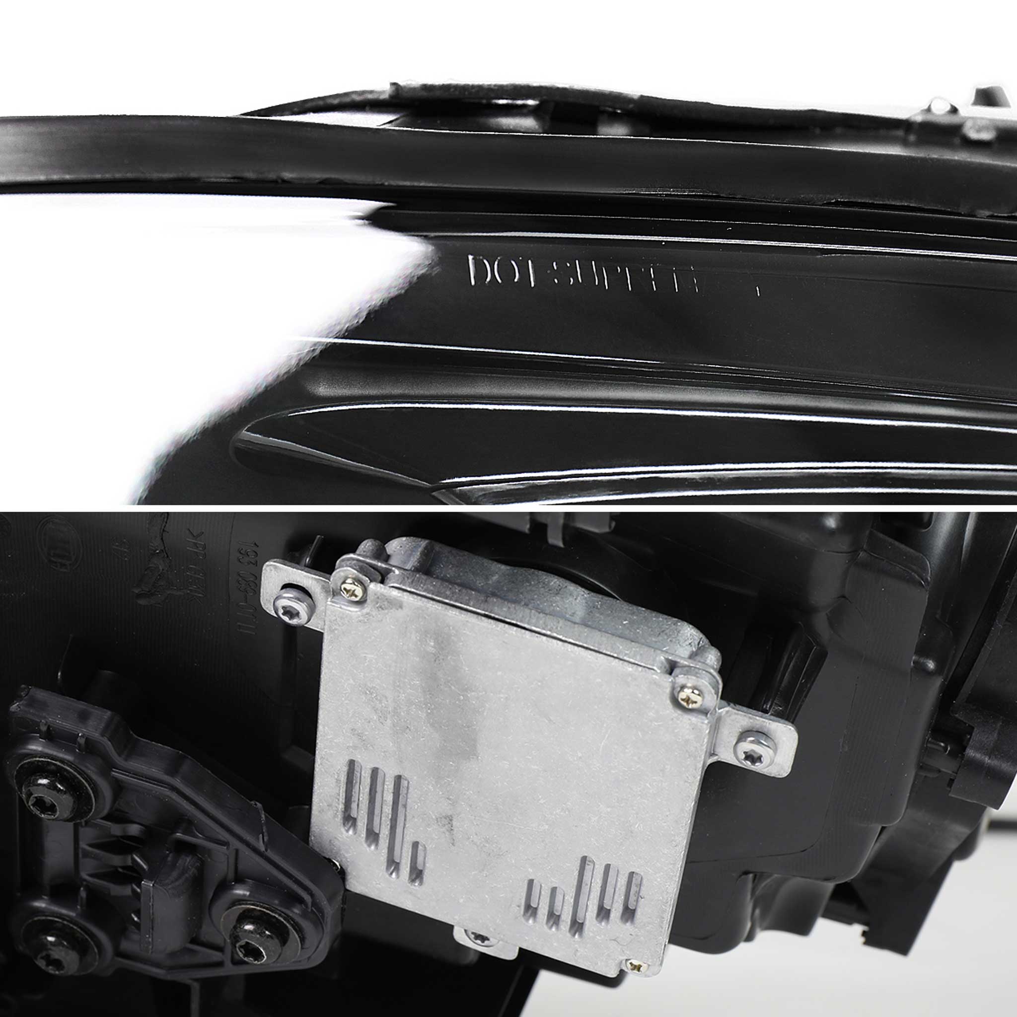 For Porsche Cayenne 958.2 2015-2017 Matrix LED Projector Headlights DRL Dynamic Black Clear Lens Glossy Trim - Image 8