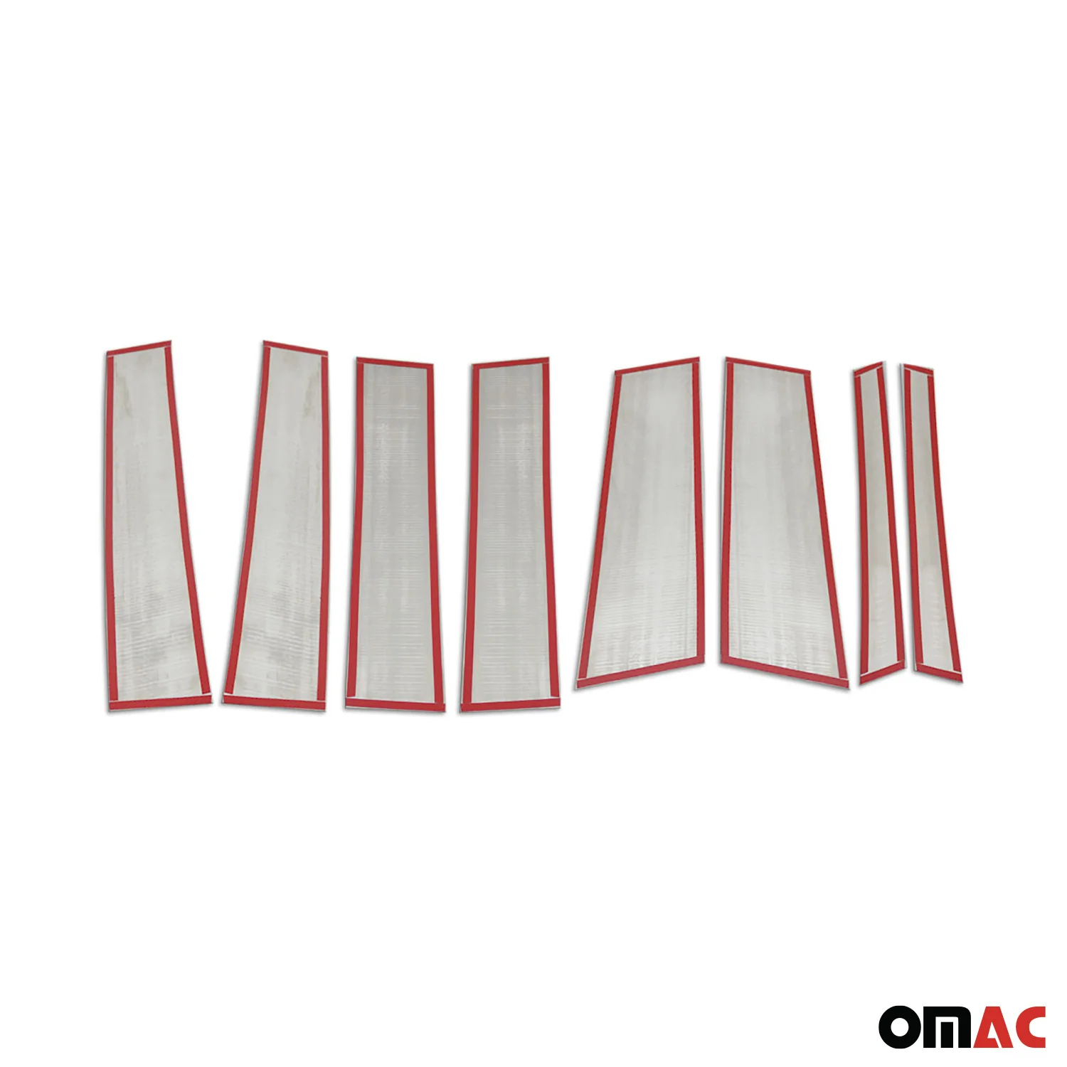 2015-2022 RAM ProMaster City Window B Pillar Posts & Door Molding Trim Set - Image 10