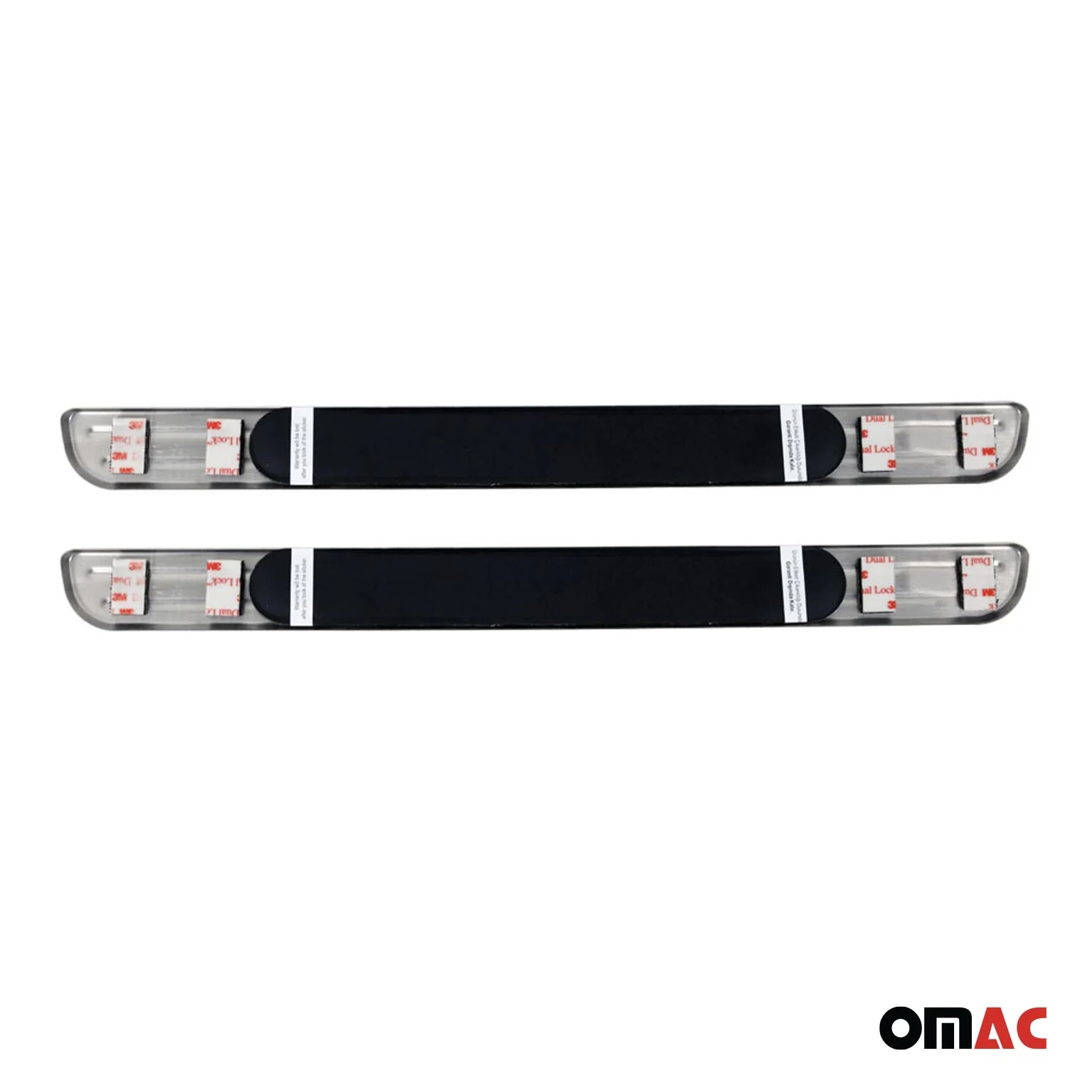 Saturn Door Sill Scuff Plate Illuminated Sport Stainless Steel Silver 2 Pcs - Image 5