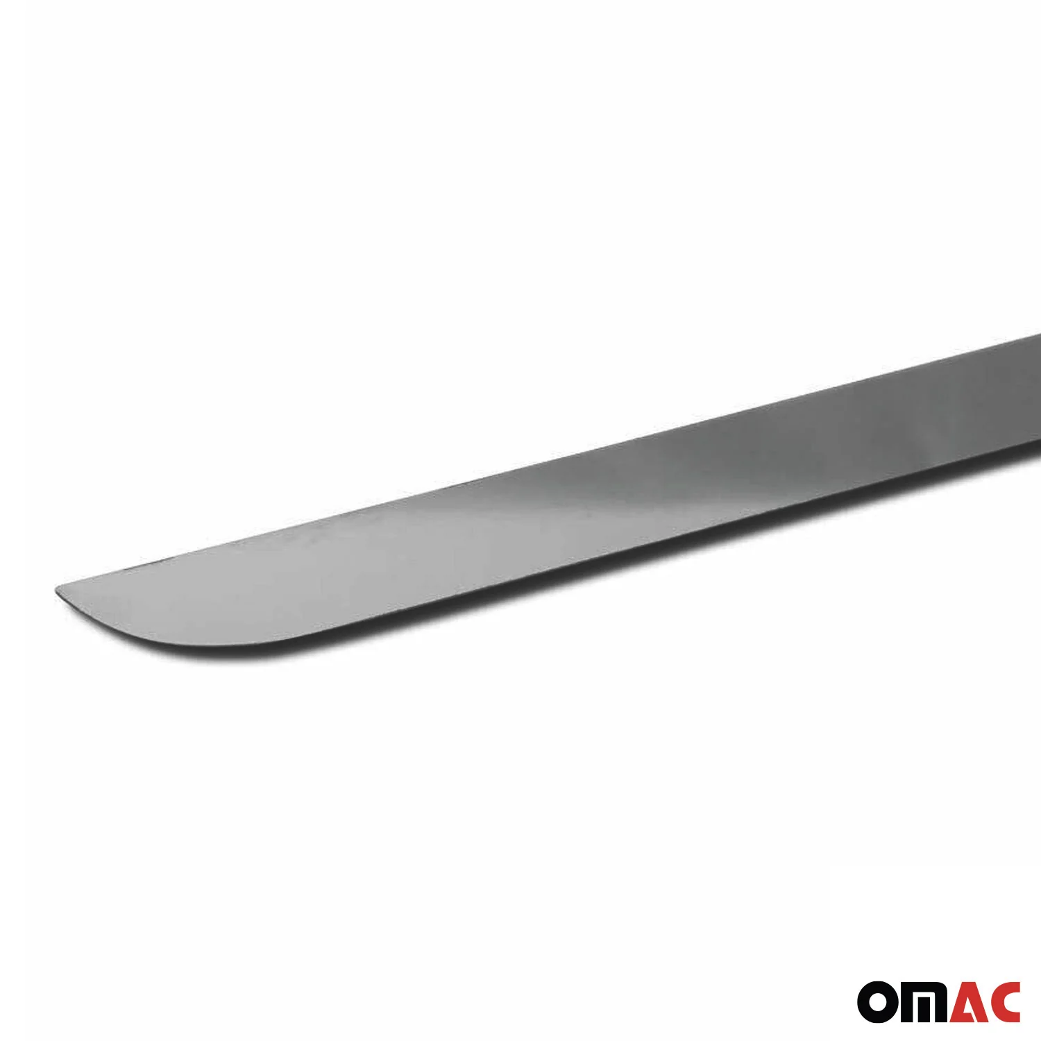 2018-2023 Subaru Crosstrek Rear Trunk Molding Trim Stainless Steel Dark 1Pc - Image 8