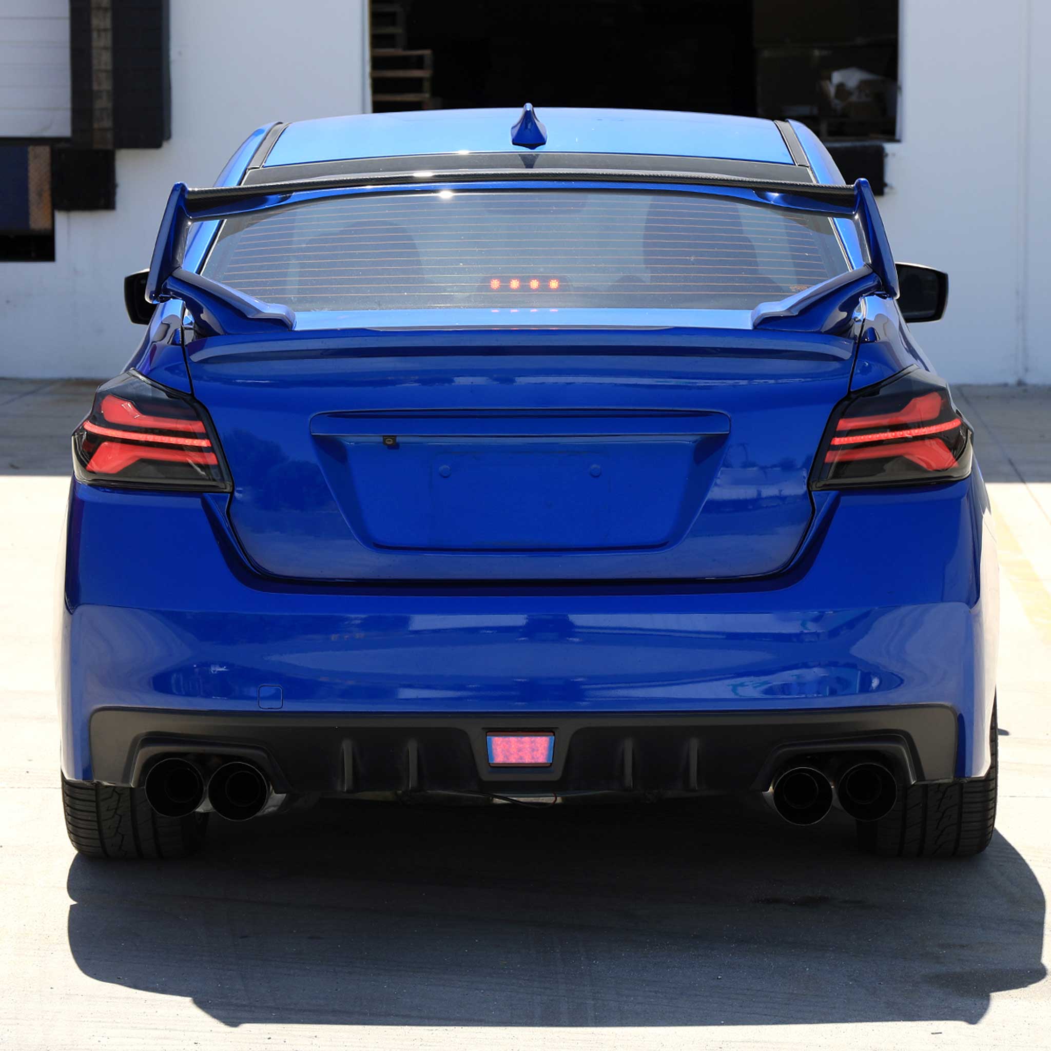 For Subaru WRX STi 015-2021 LED Tail Light Sequential Turn Signal Black Smoked Brake Reverse Marker - Image 9