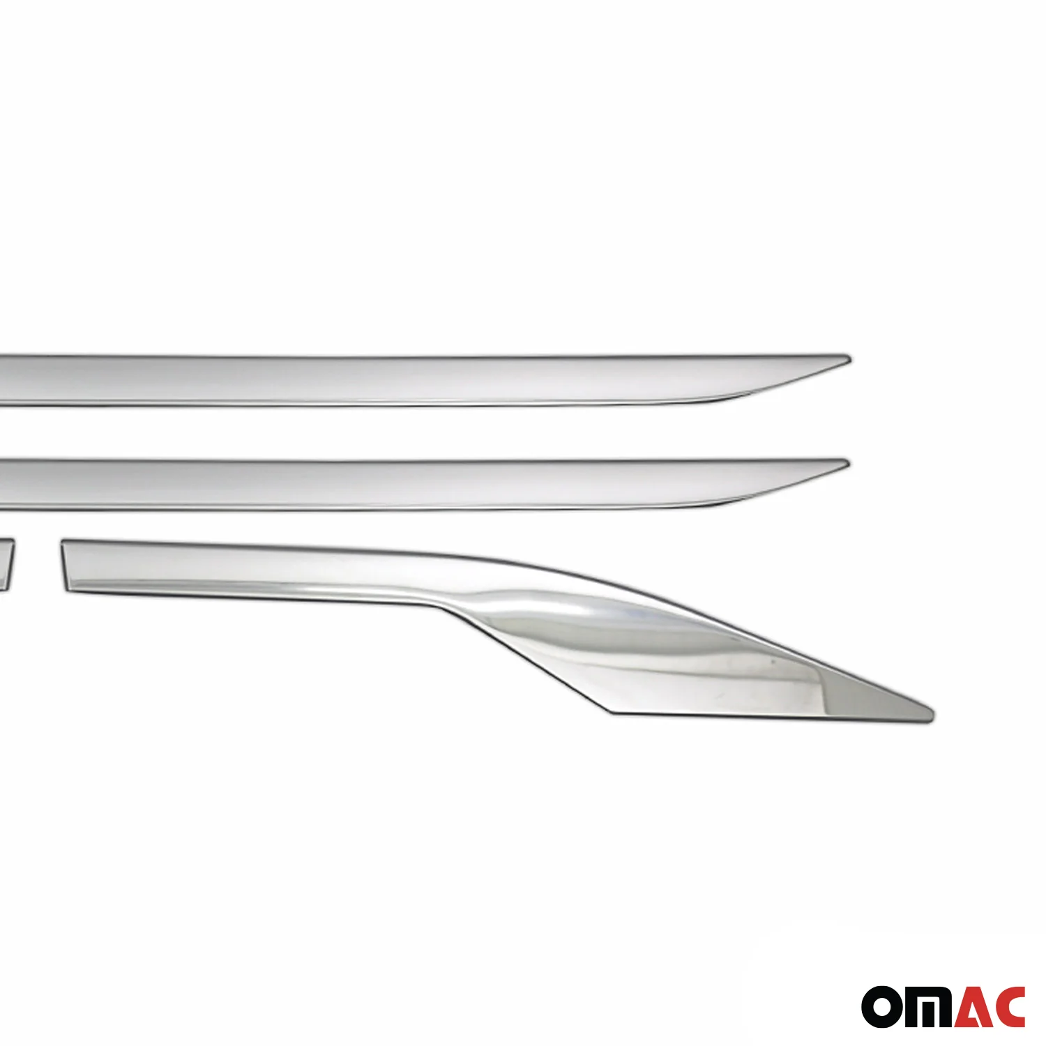 2018-2022 Toyota C-HR Side Door Molding Trim Skirt Garnish Stainless Steel Silver 4Pcs - Image 7