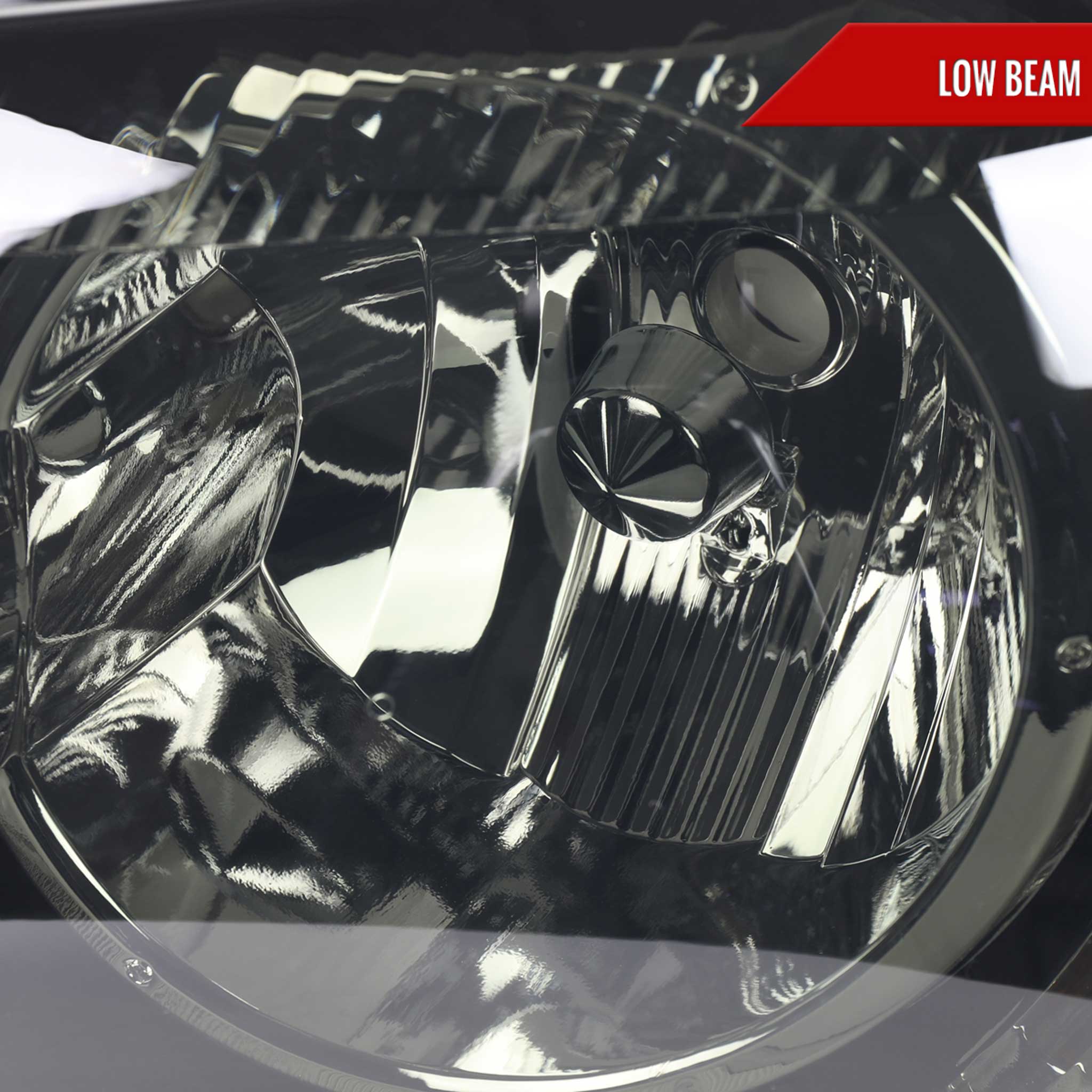 For Toyota Highlander 2001-2003 Factory Style Headlights Chrome Housing Smoked Lens - Image 3