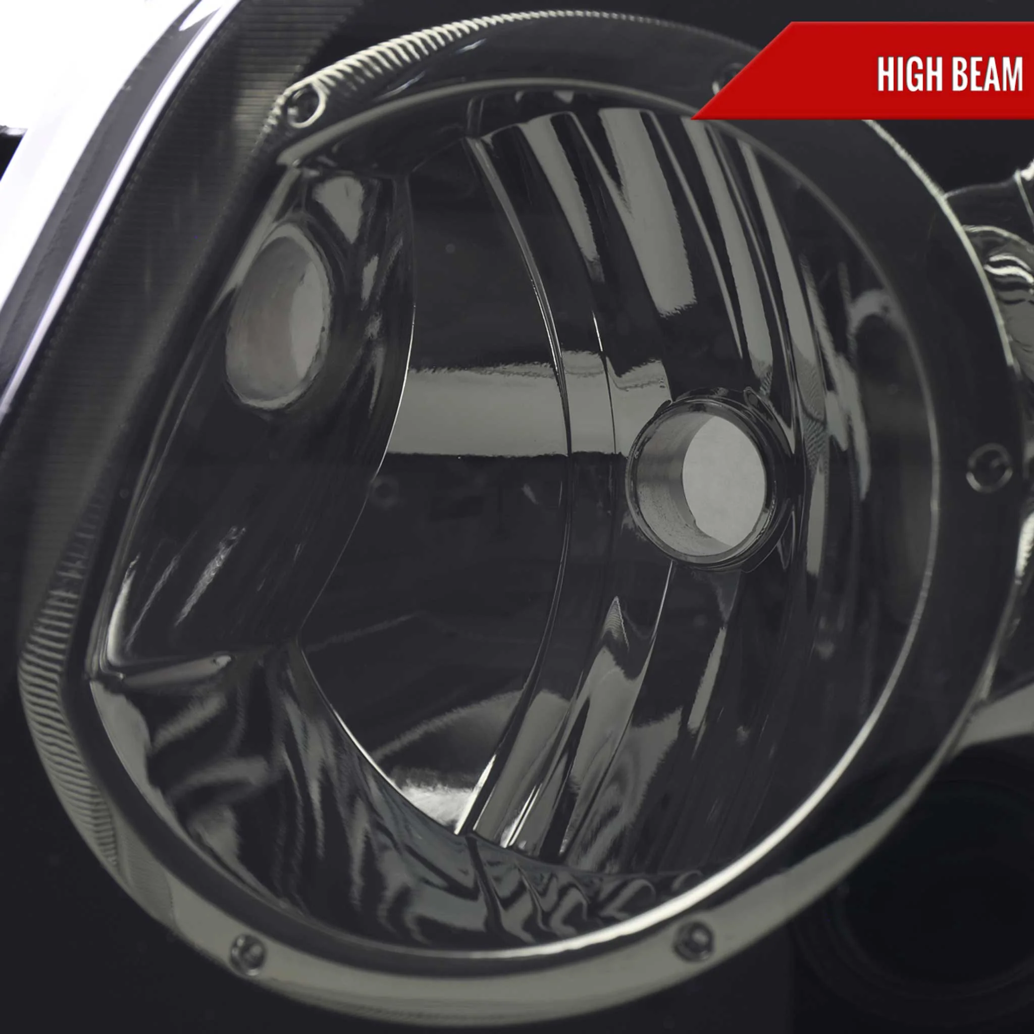 For Toyota Highlander 2001-2003 Factory Style Headlights Chrome Housing Smoked Lens - Image 4