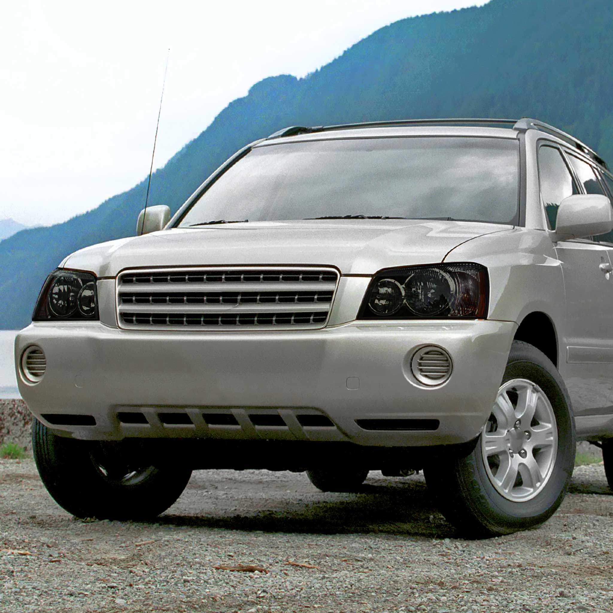 For Toyota Highlander 2001-2003 Factory Style Headlights Chrome Housing Smoked Lens - Image 9