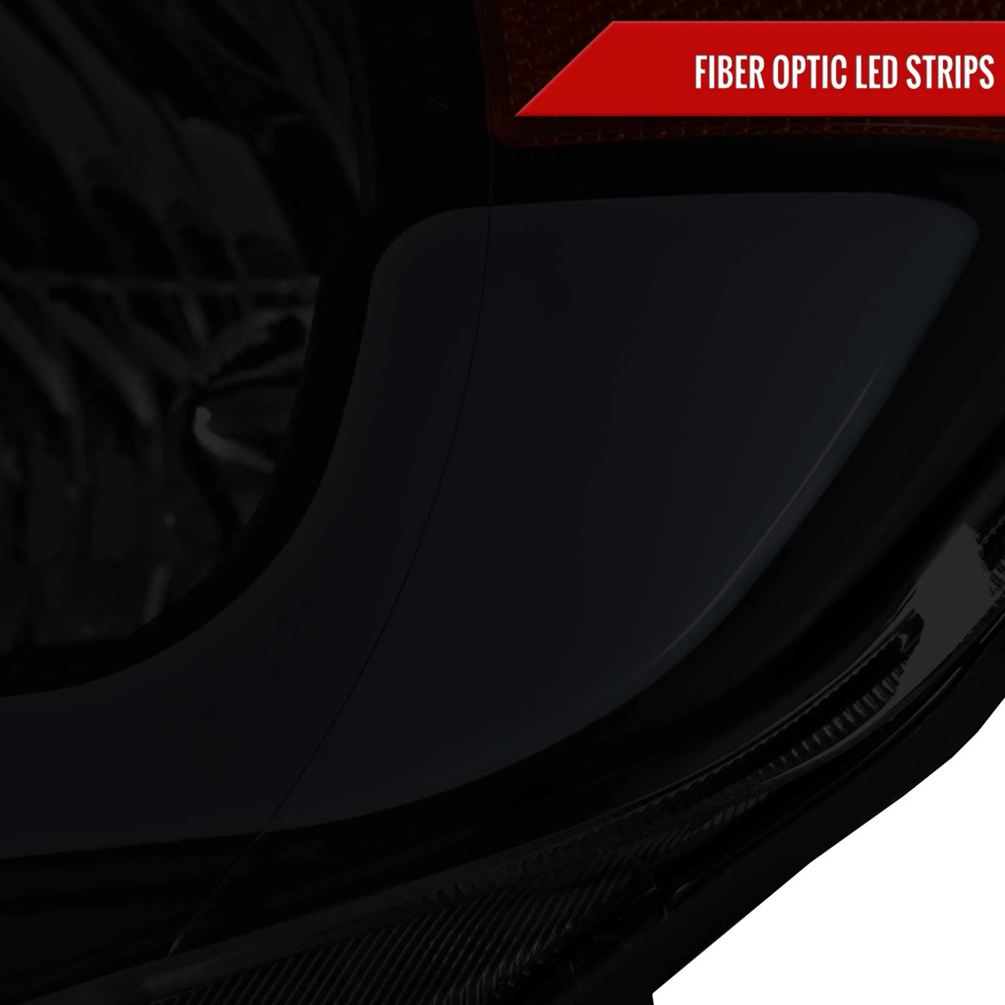 For Toyota Tacoma 2005-2011 LED Bar Factory Style Headlights Matte Black Housing Smoked Lens - Image 4