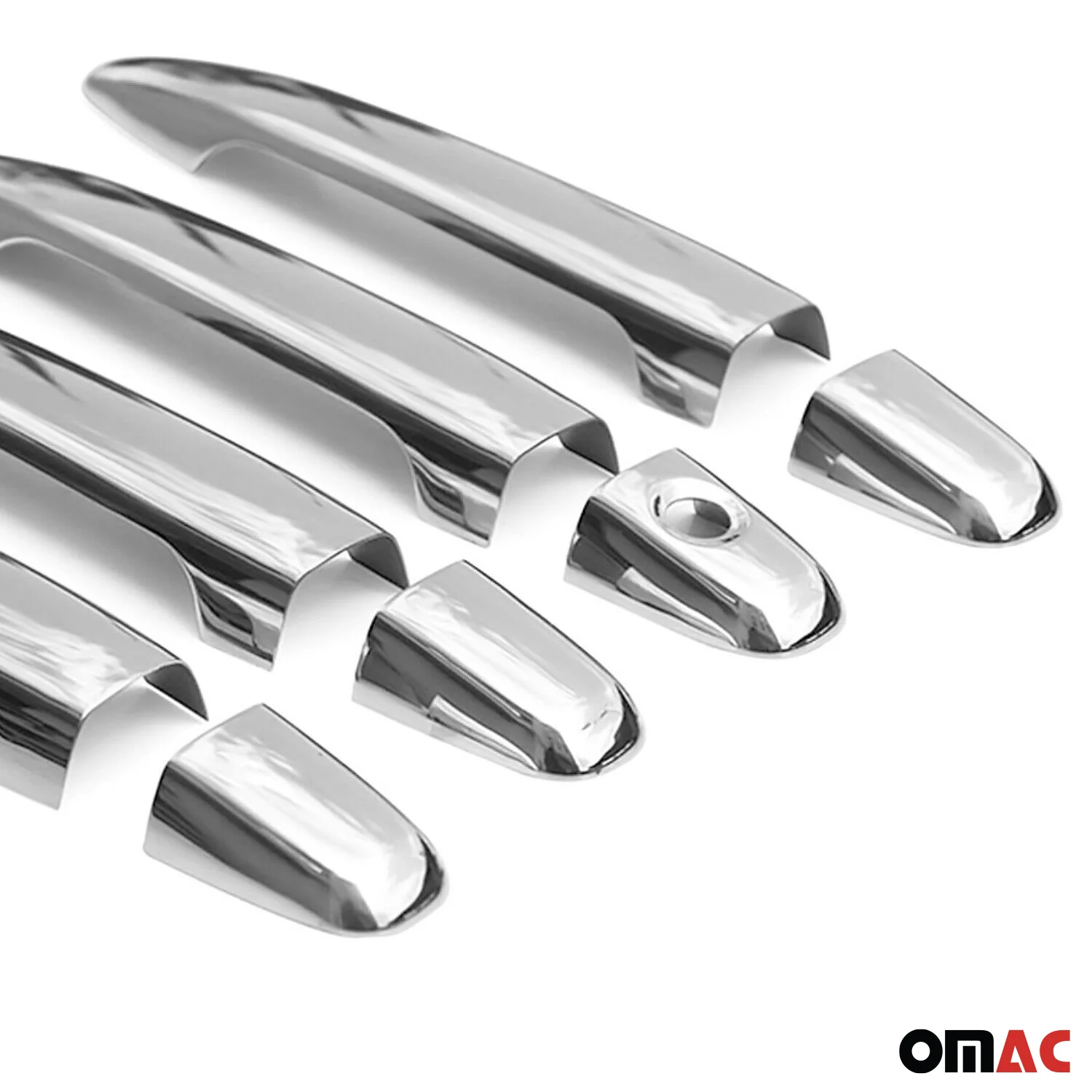2003-2012 Toyota Tacoma Pre-FL / 4Runner Car Door Handle Cover Protector Stainless Steel 8 Pcs - Image 7