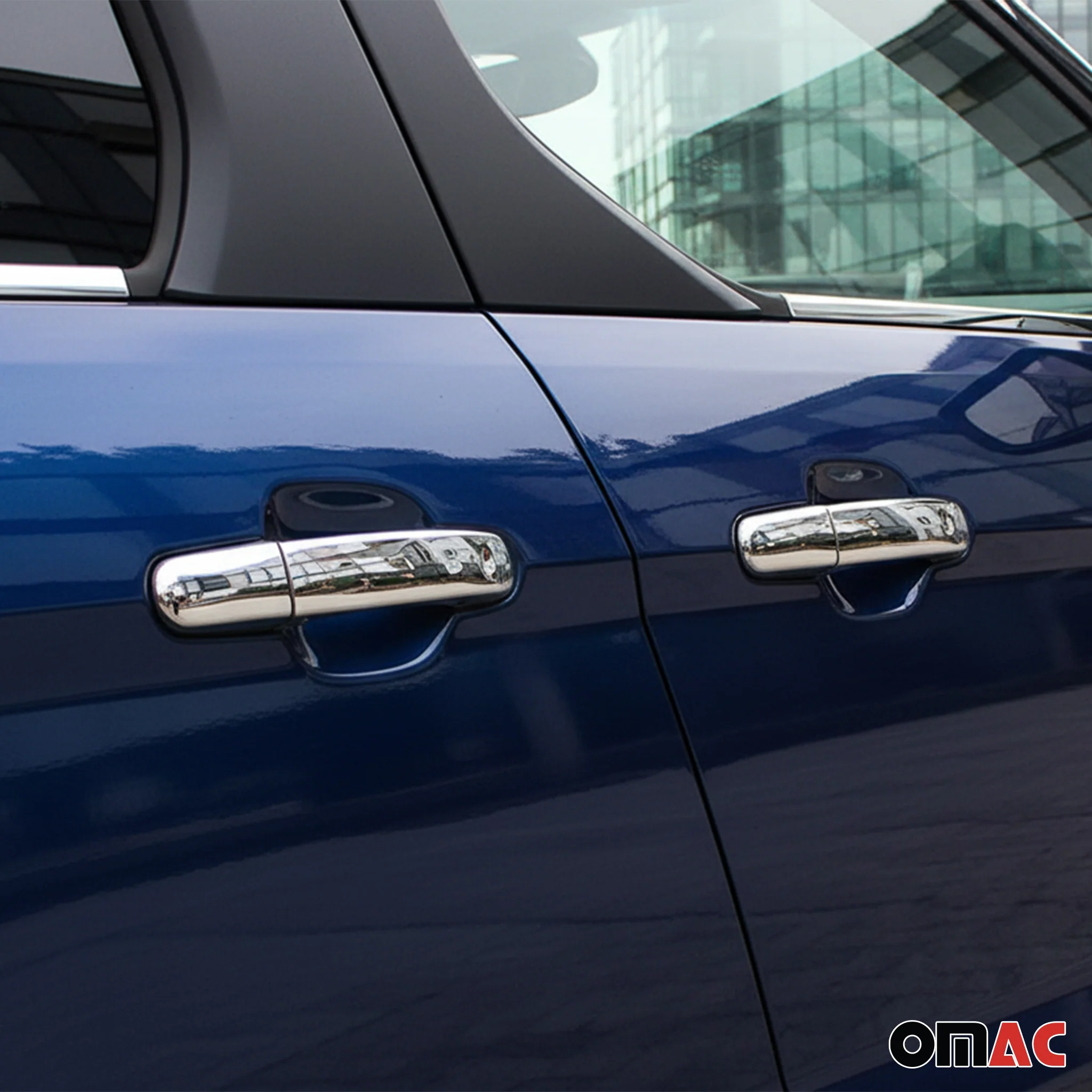 2014-2019 Ford Transit Connect Car Door Handle Cover Protector Stainless Steel 10 Pcs - Image 2