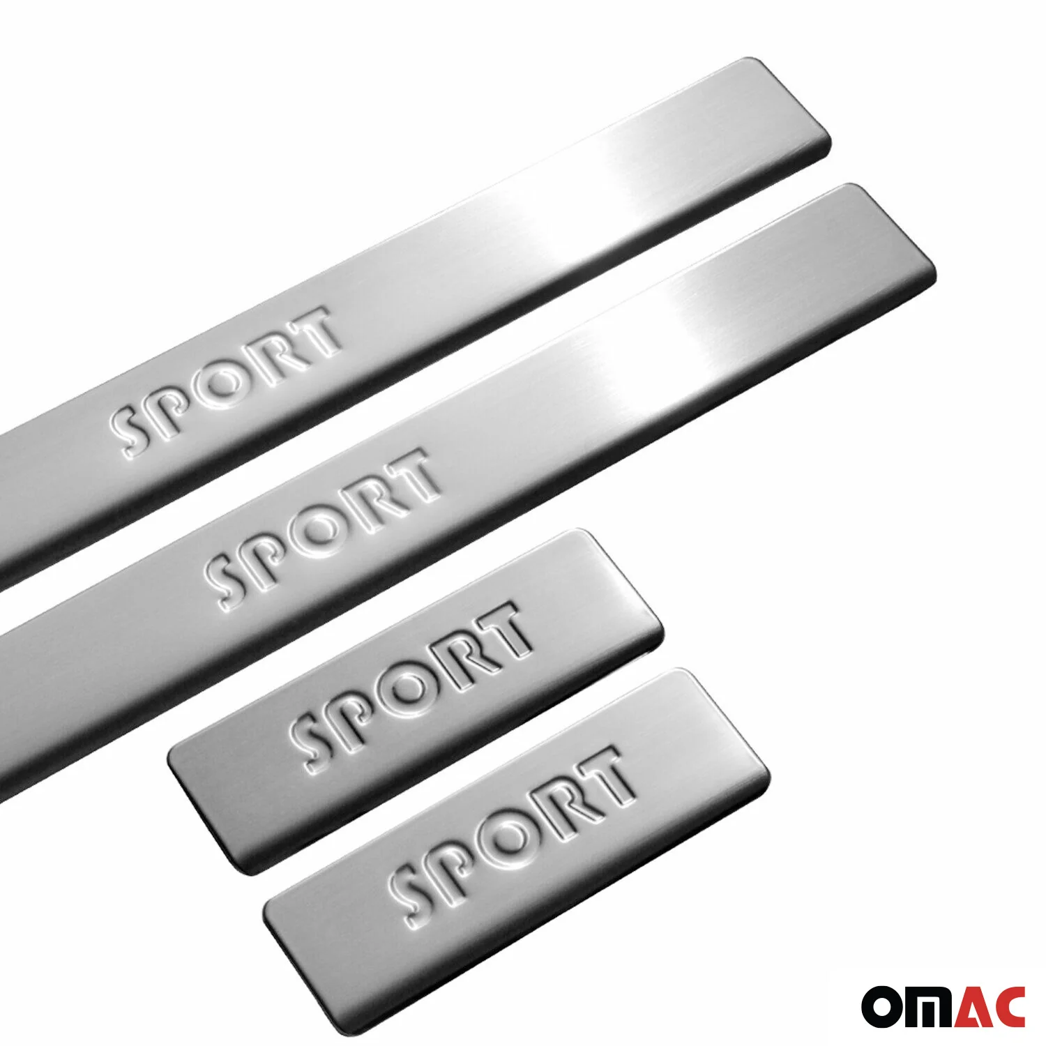 2000-2004 Ford Focus Hatchback Door Sill Scuff Plate Scratch Protector Stainless Steel - Image 3