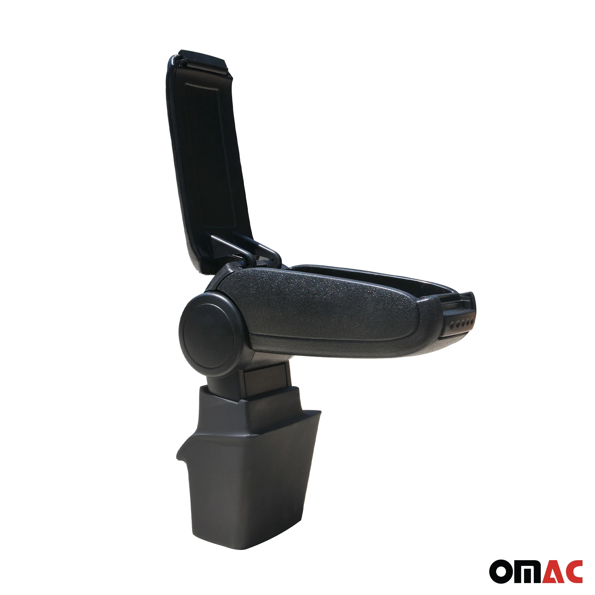 2012-2014 Ford Focus Black Center Console Armrest Plastic PU Leather 1Pc - Image 11