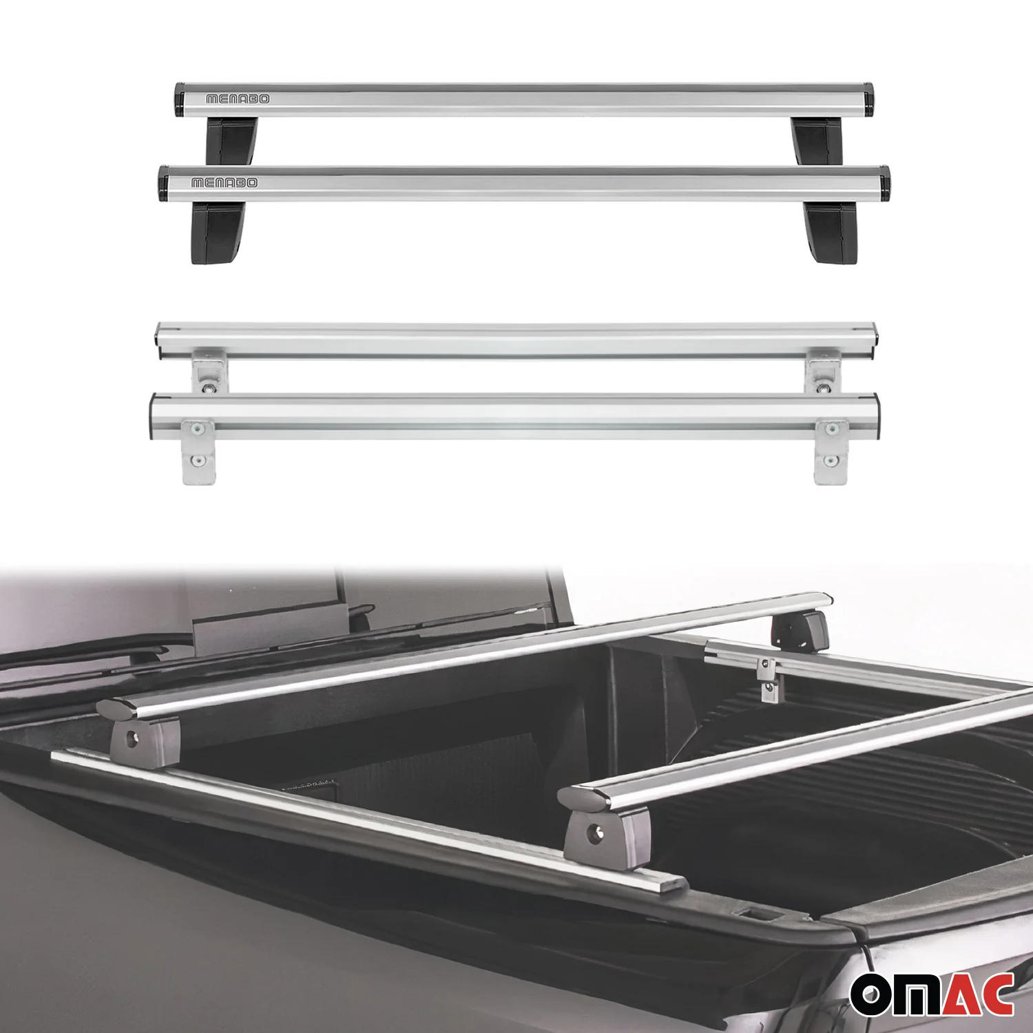 Ford Maverick Truck Bed Rack System Alu Pick Up Sliding Rack 4Pcs - Image 4