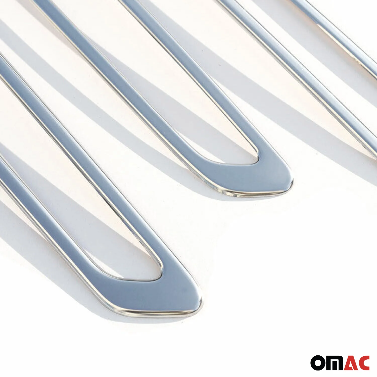 2015-2020 Ford Transit 150 250 350 Front Bumper Grill Trim Molding Stainless Steel 3Pcs - Image 7