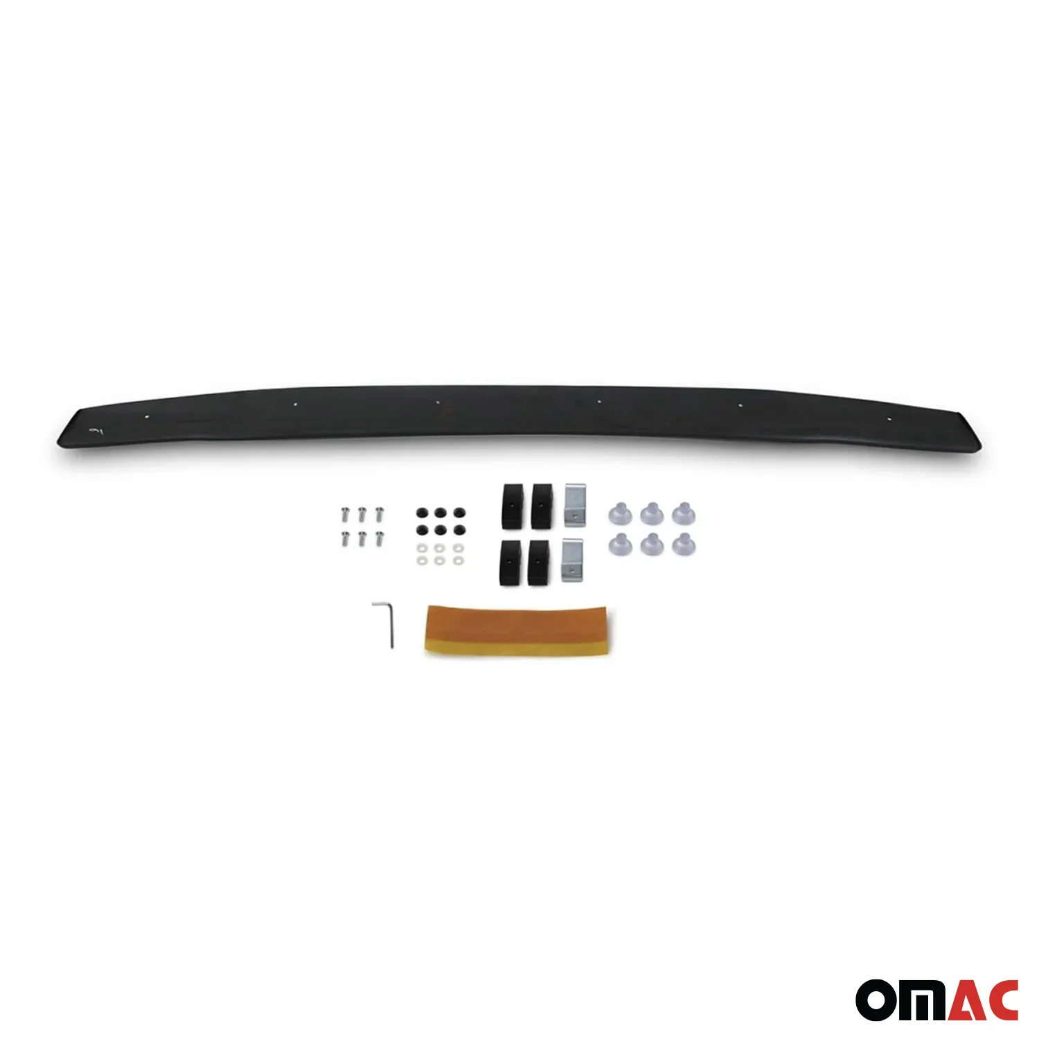 1999-2004 Jeep Grand Cherokee Front Bug Shield Hood Deflector 1 Pc Smoke - Image 6