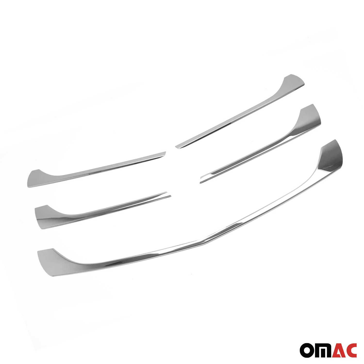 Front Bumper Grill Trim Molding for Mercedes Metris 2016-2020 S.Steel Chrome 5x - Image 7