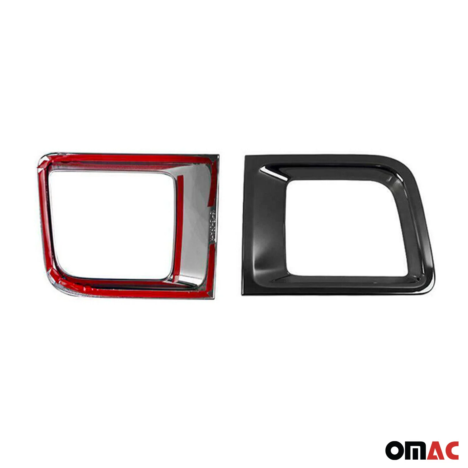 2015-2018 Jeep Renegade Front Bumper Trim Molding Dark 2 Pcs - Image 9