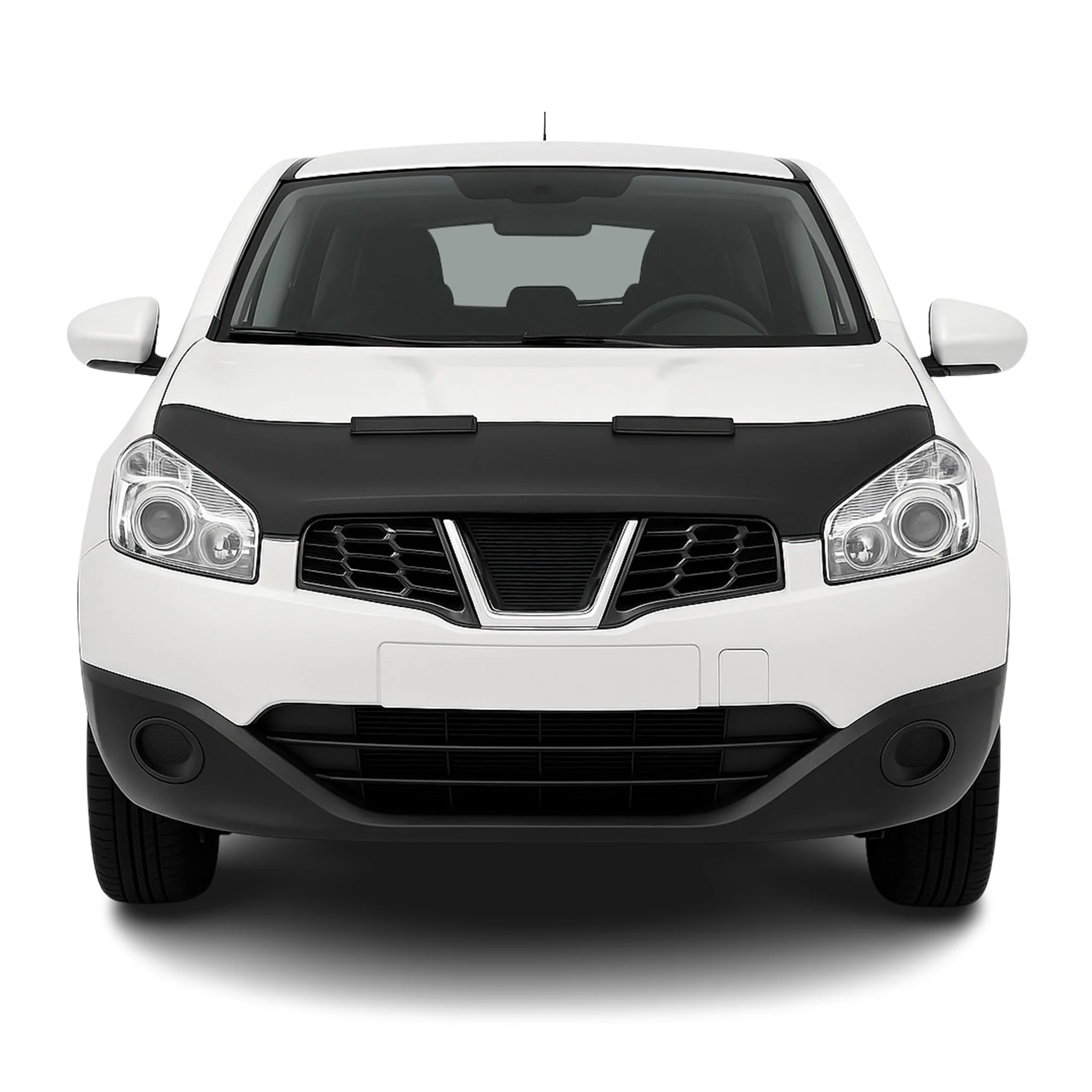 2007-2014 Nissan Qashqai Car Bonnet Mask Hood Bra Black 1 Pc