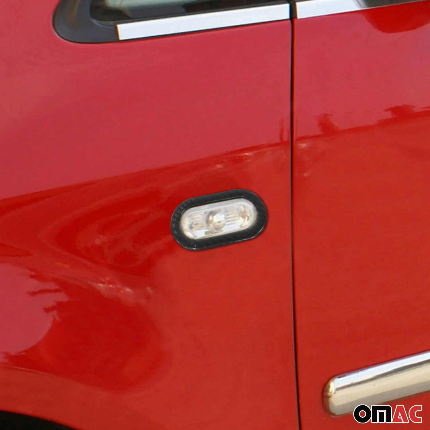 2003-2015 VW T5 Transporter Genuine Carbon Side Indicator Signal Cover 2 Pcs - Image 2