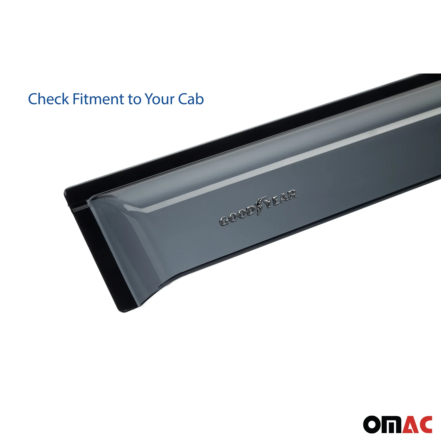 Goodyear Wind Deflectors for Honda CR-V (CRV) 2023-2025 Tape-On Premium Smoke 4x - Image 6