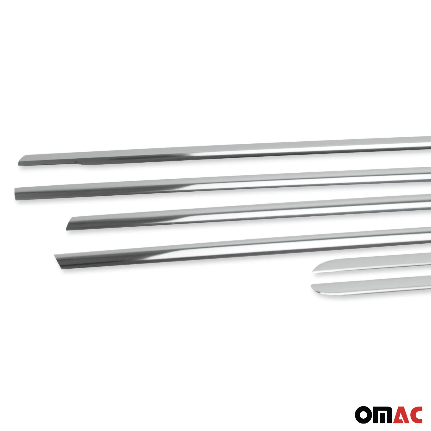 2012-2015 Honda Civic Sedan Window Molding Trim Streamer Stainless Steel - Image 7