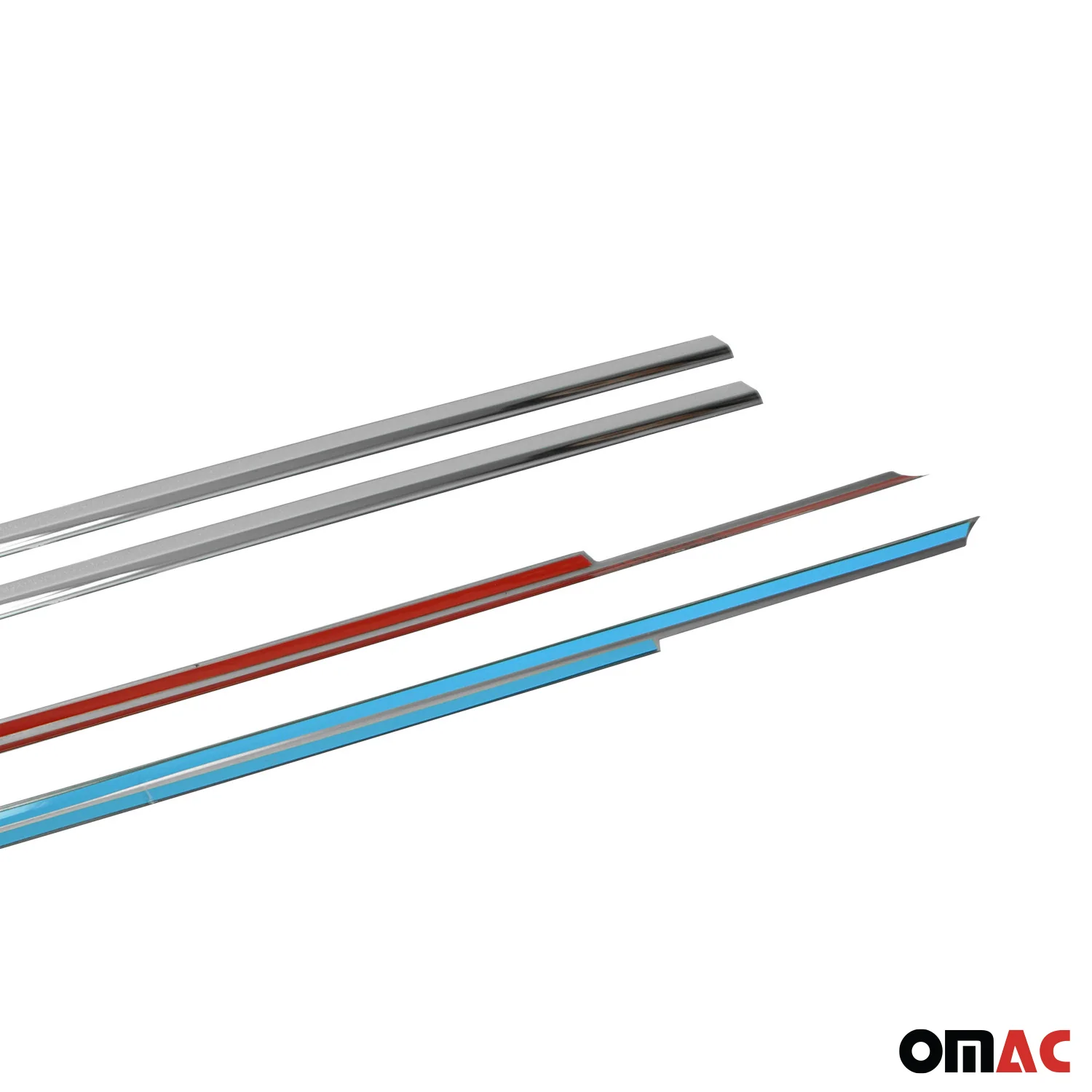 1996-2000 Honda Civic Sedan Window Molding Trim Streamer Stainless Steel - Image 10
