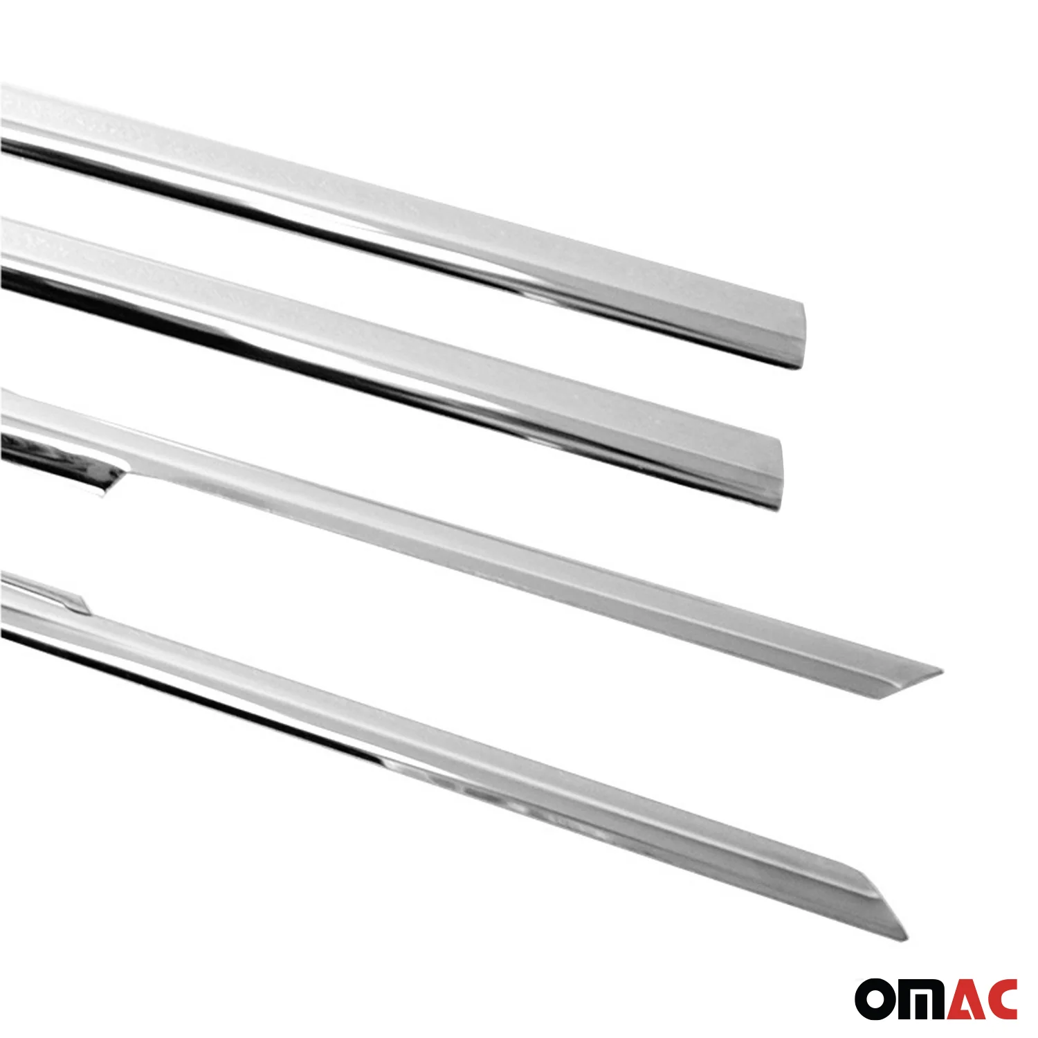 1996-2000 Honda Civic Sedan Window Molding Trim Streamer Stainless Steel - Image 9