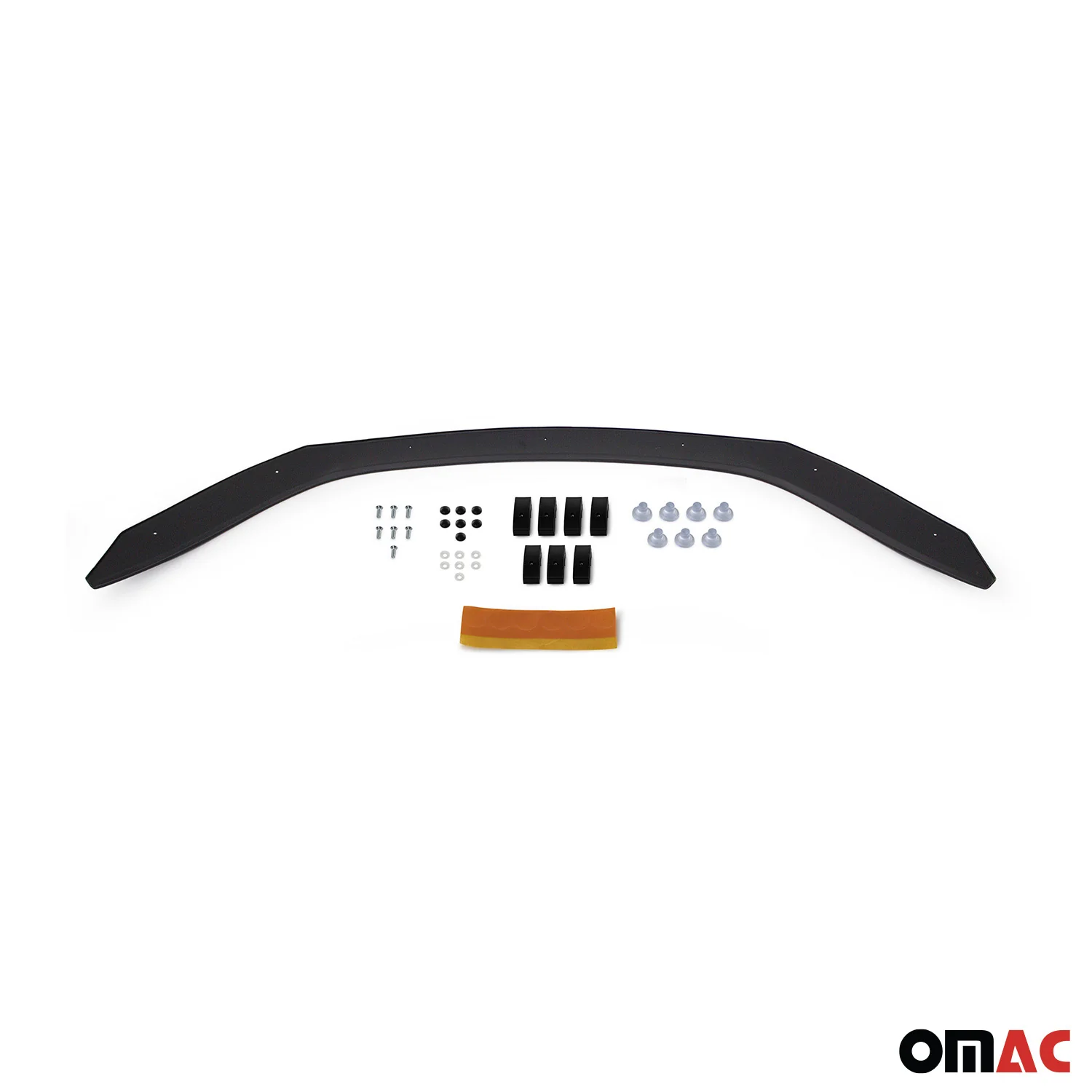 2016-2021 Honda Civic Front Bug Shield Hood Deflector 1 Pc Smoke - Image 5
