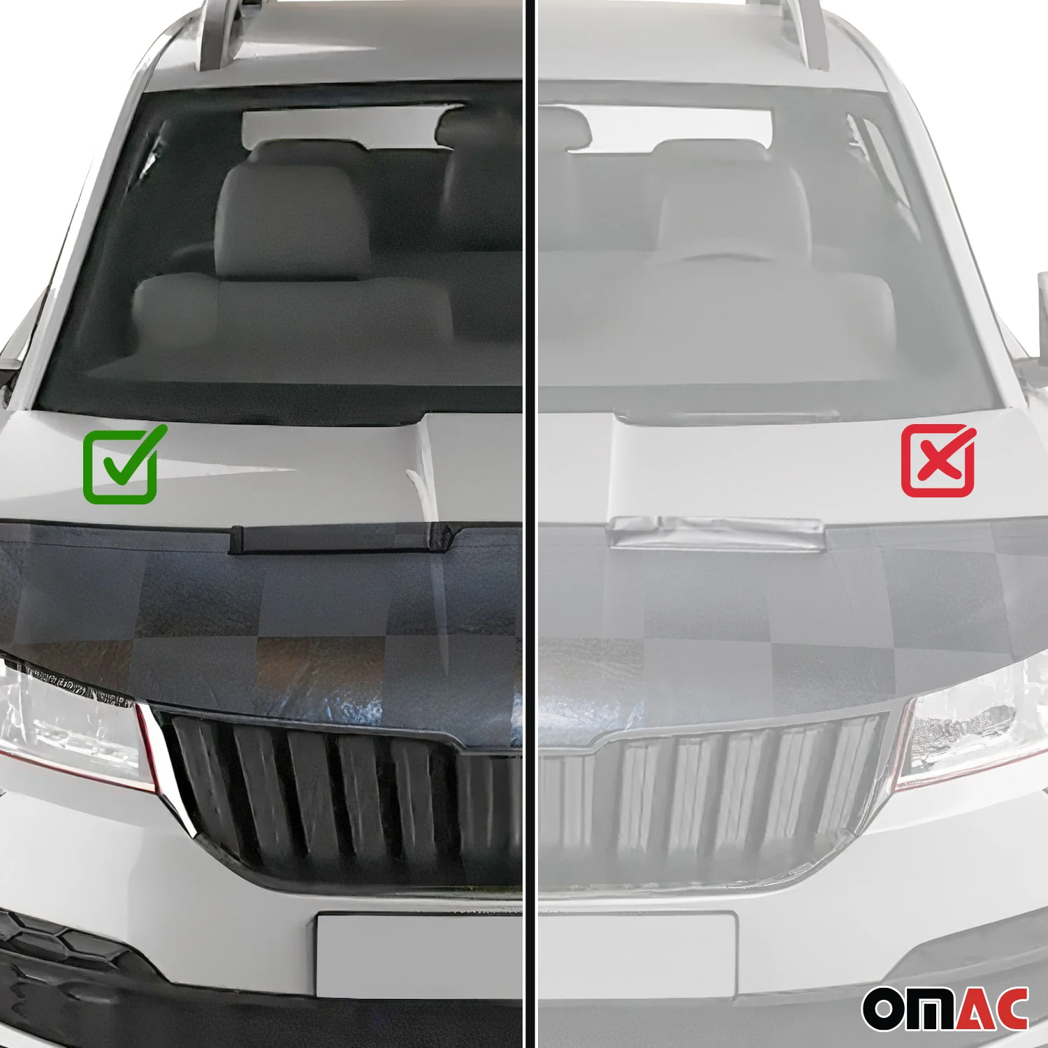 2004-2010 BMW 5 Series E60 E61 Sedan Touring Car Bonnet Mask Hood Bra - Image 8