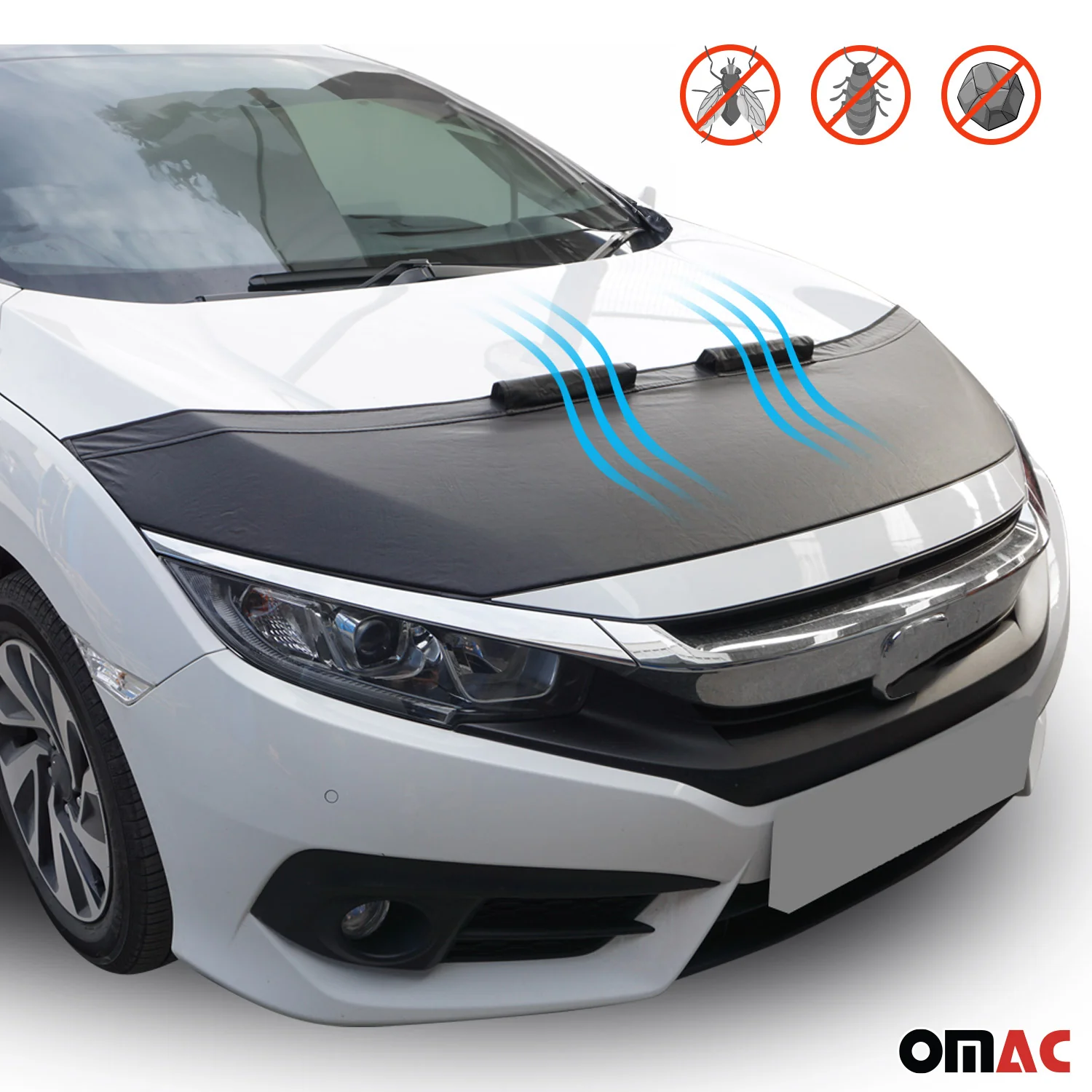 2017-2023 BMW 5 Series G30 Sedan Car Bonnet Mask Hood Bra - Image 6