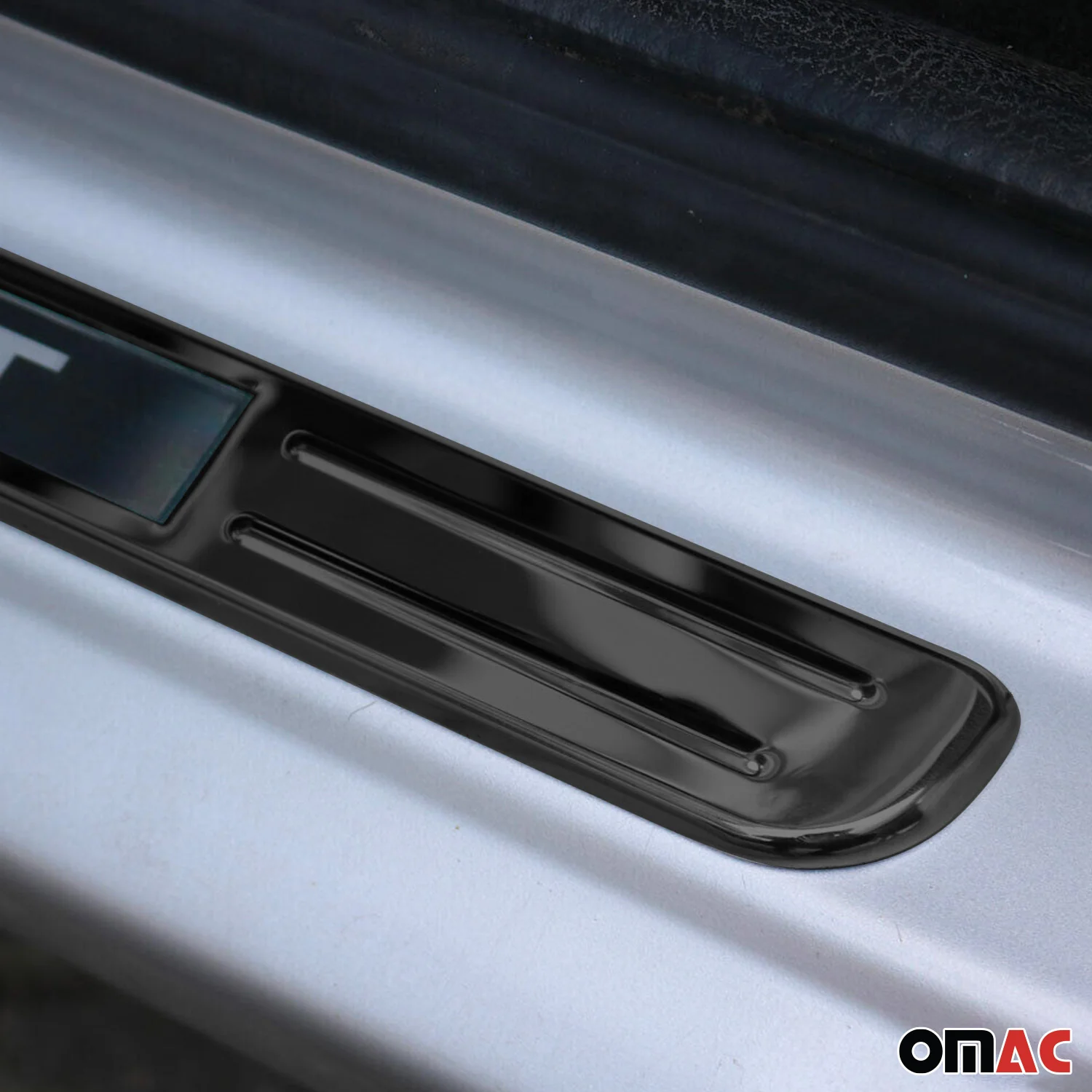 Land Rover Door Sill Scuff Plate Illuminated Sport Stainless Steel Dark 4 Pcs - Image 6